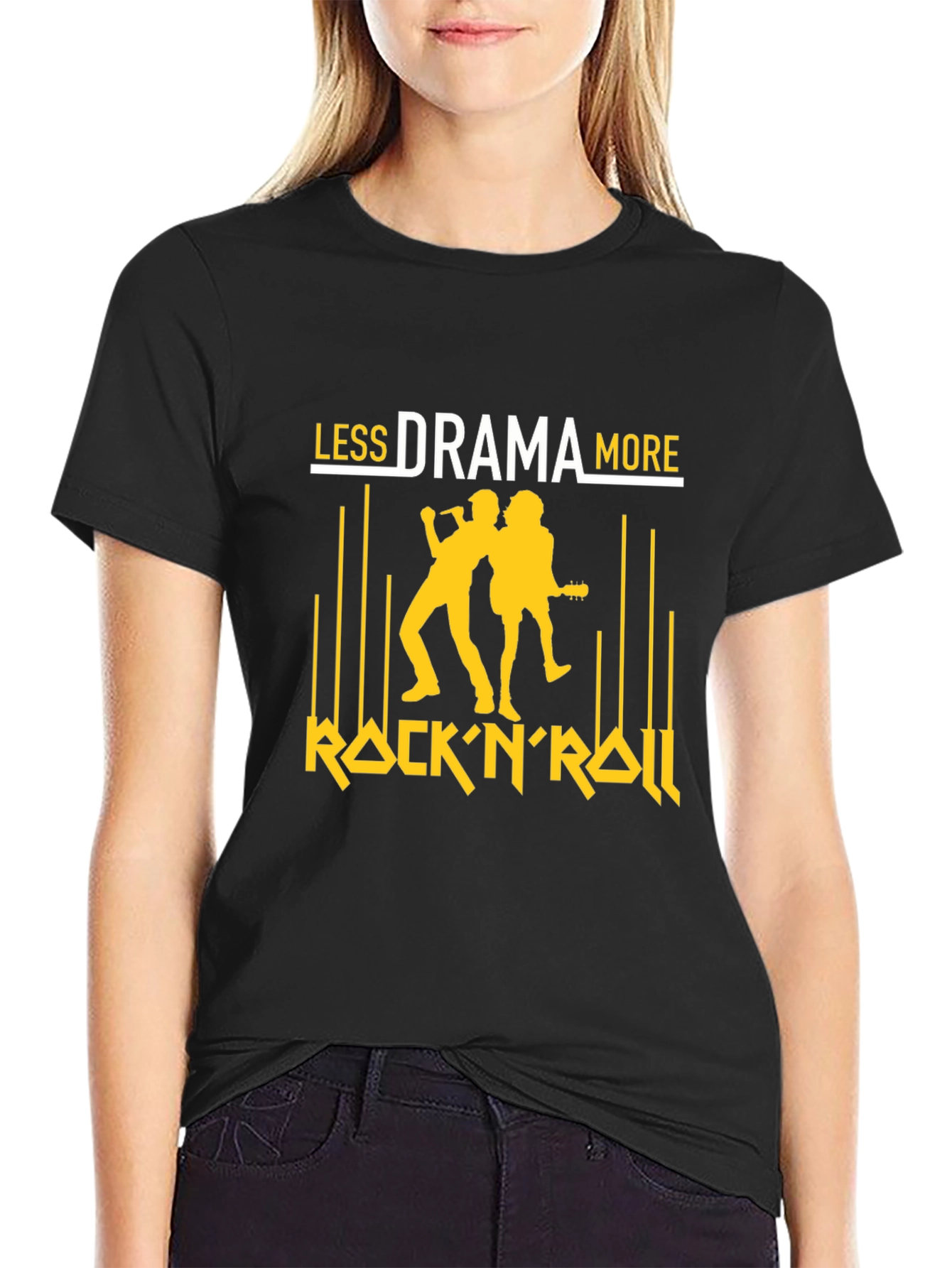 Less Drama More RocknRoll T-Shirt