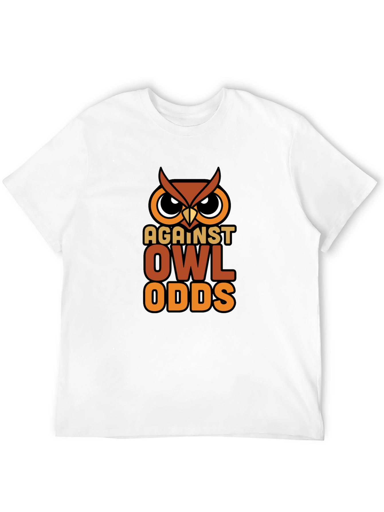 Against Owl Odds Graphic Tee - Unisex