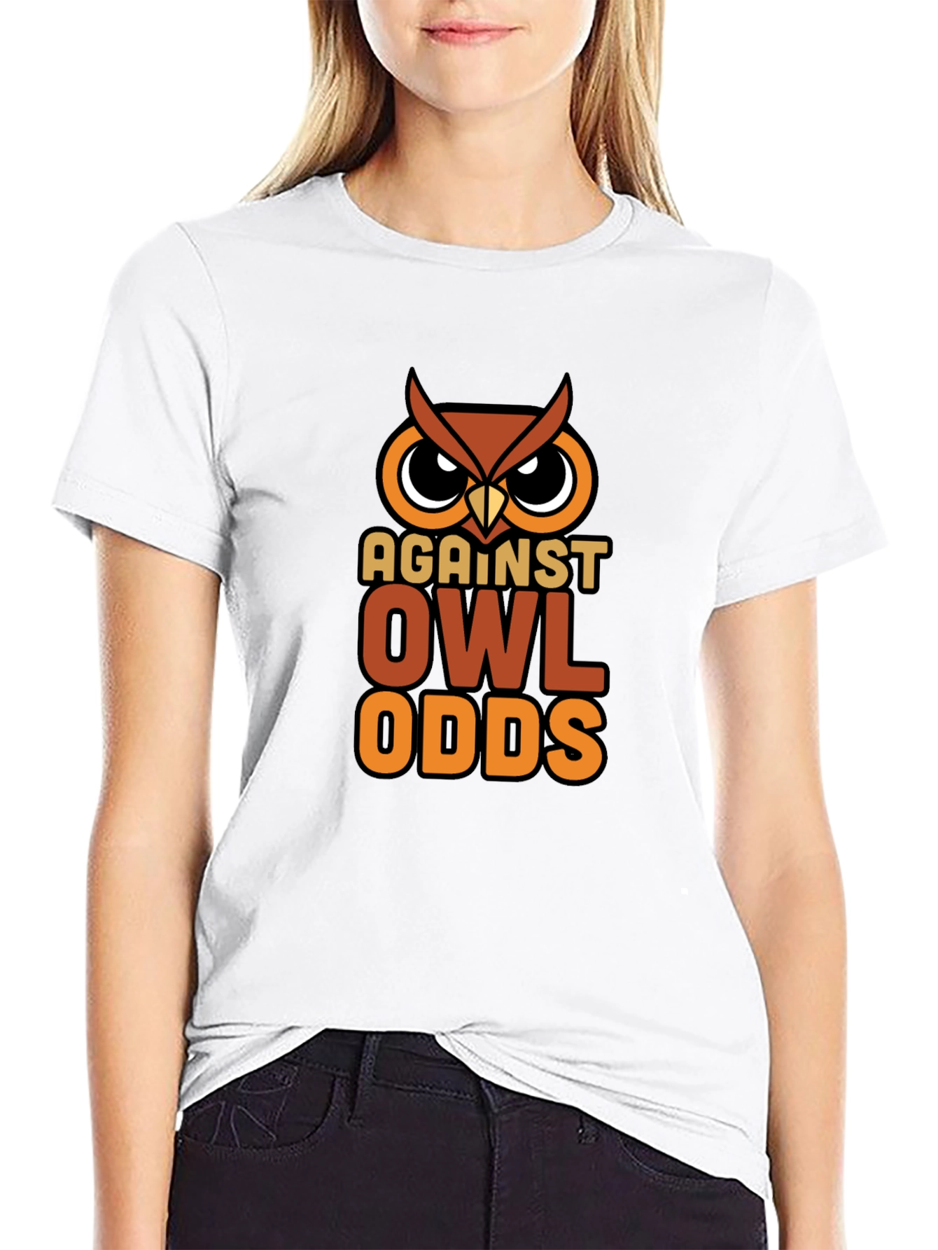 Against Owl Odds Graphic Tee - Unisex