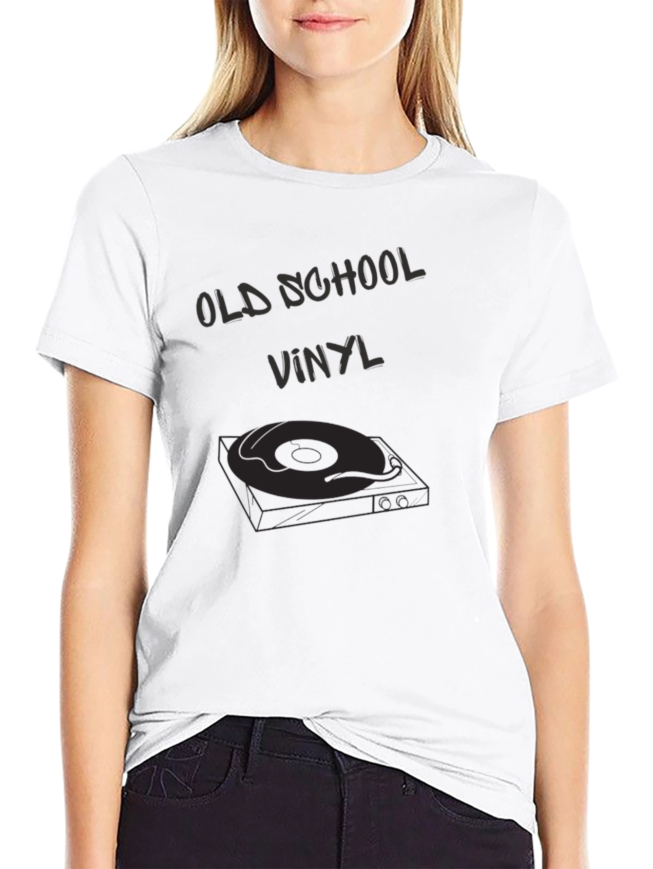 Old School Vinyl Record T-Shirt