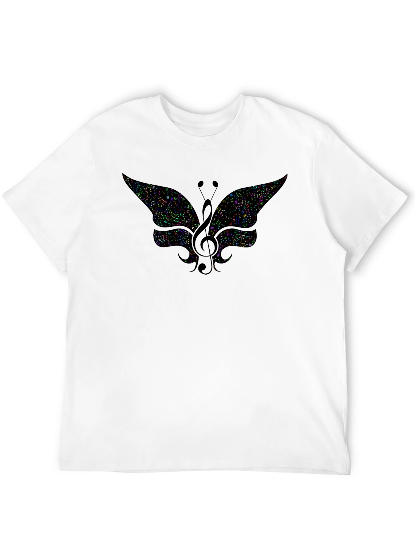 Musical Butterfly Graphic T-Shirt