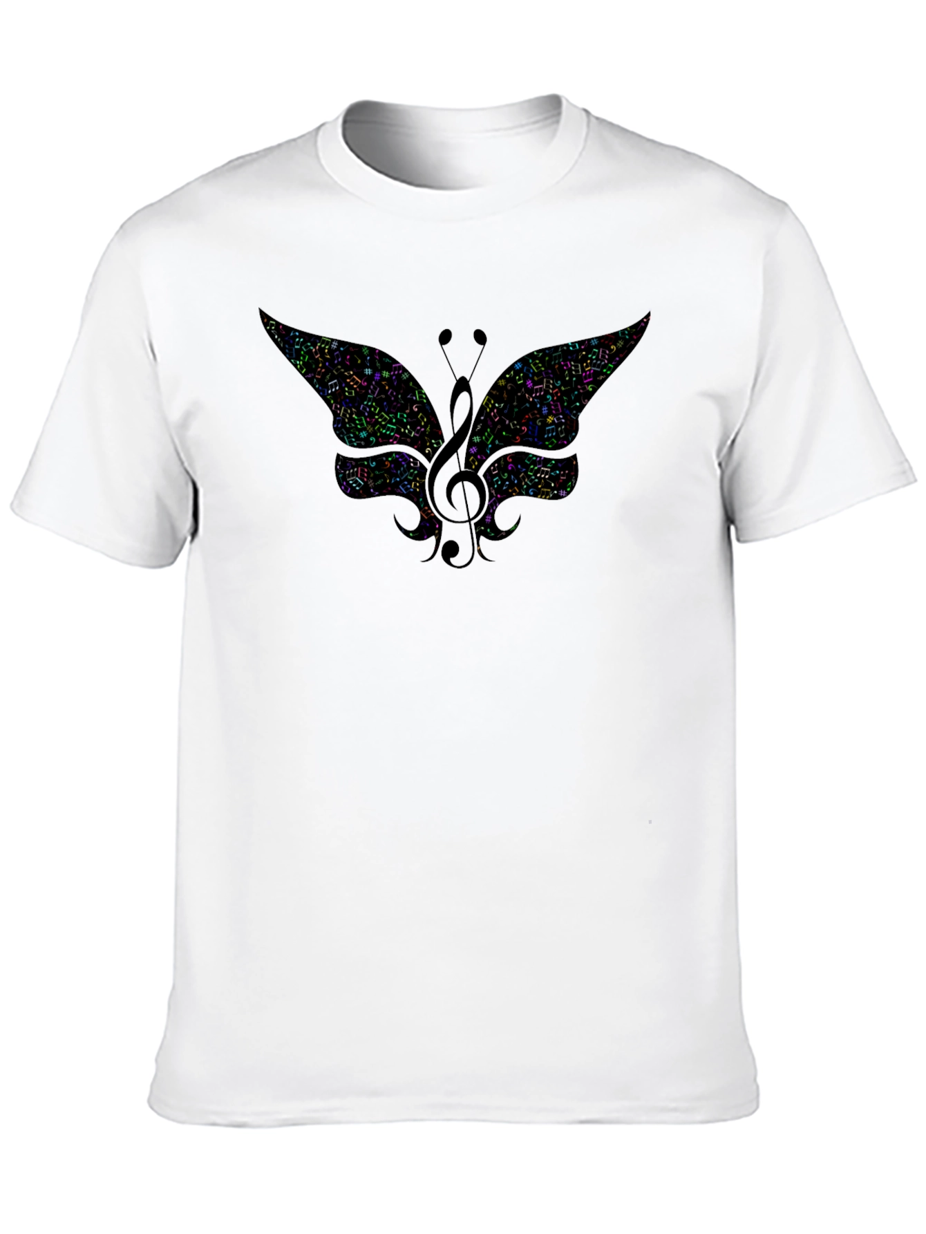 Musical Butterfly Graphic T-Shirt