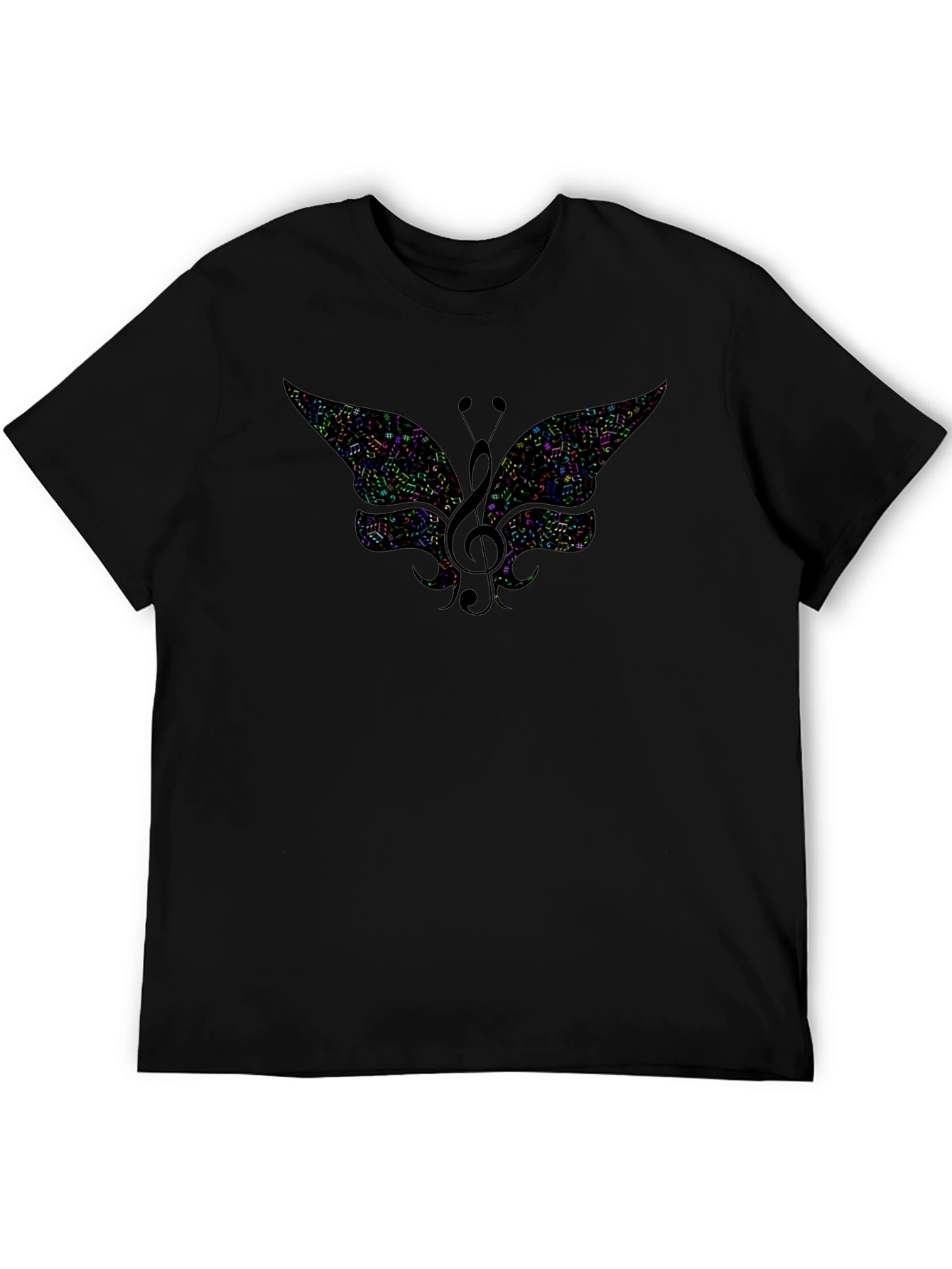 Musical Butterfly Graphic T-Shirt
