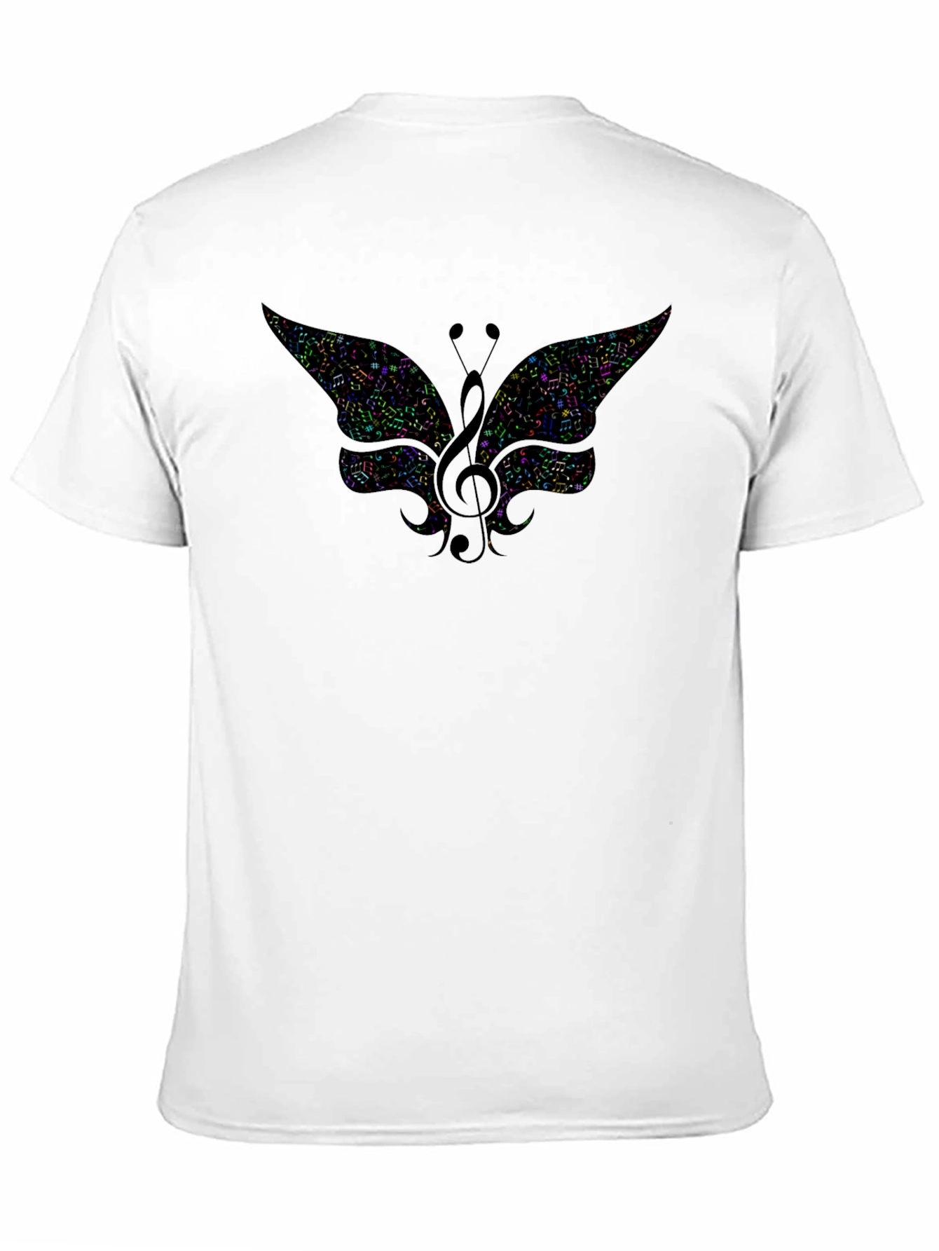 Musical Butterfly Graphic T-Shirt