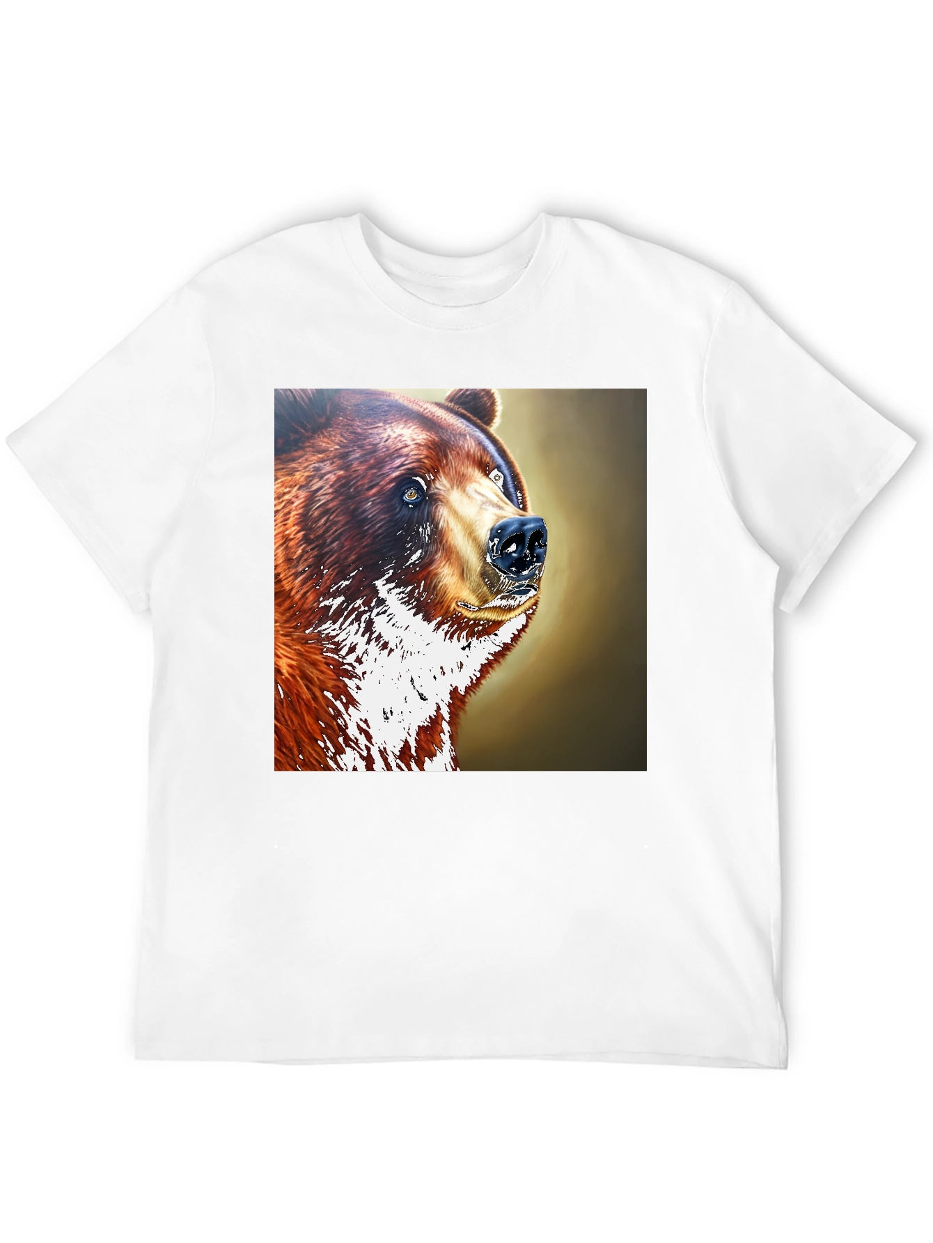 Bear Graphic Black T-Shirt
