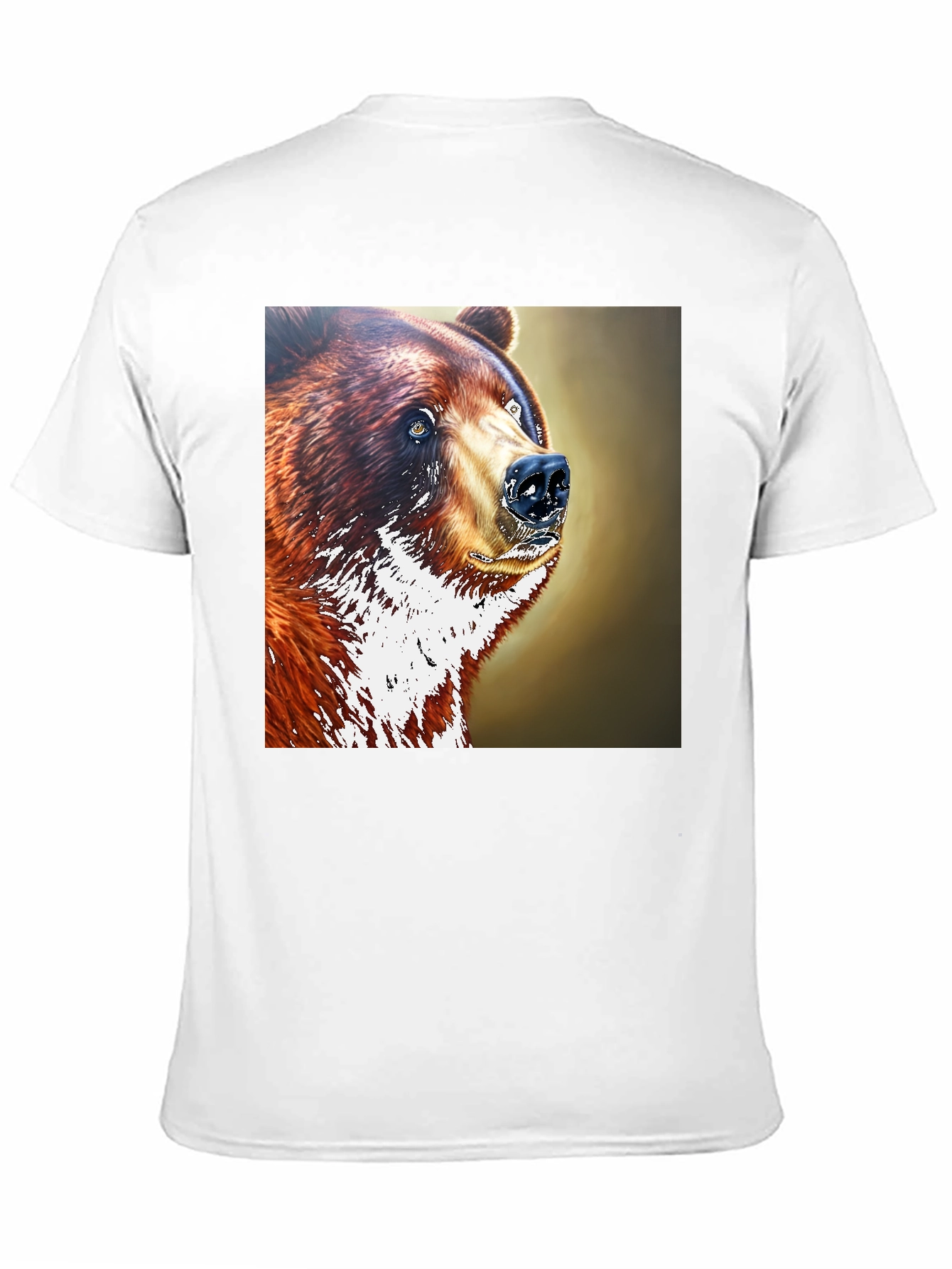 Bear Graphic Black T-Shirt