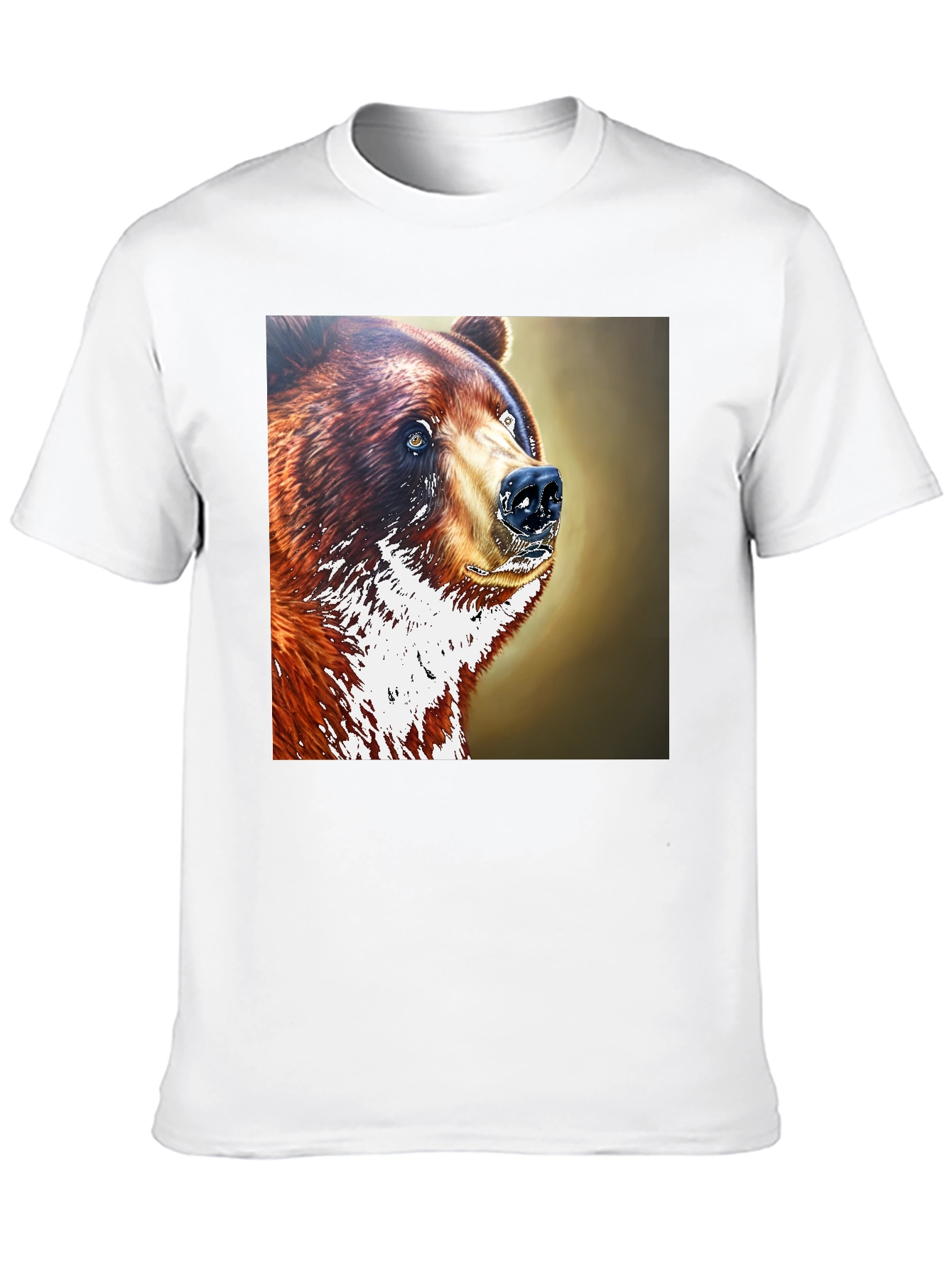 Bear Graphic Black T-Shirt