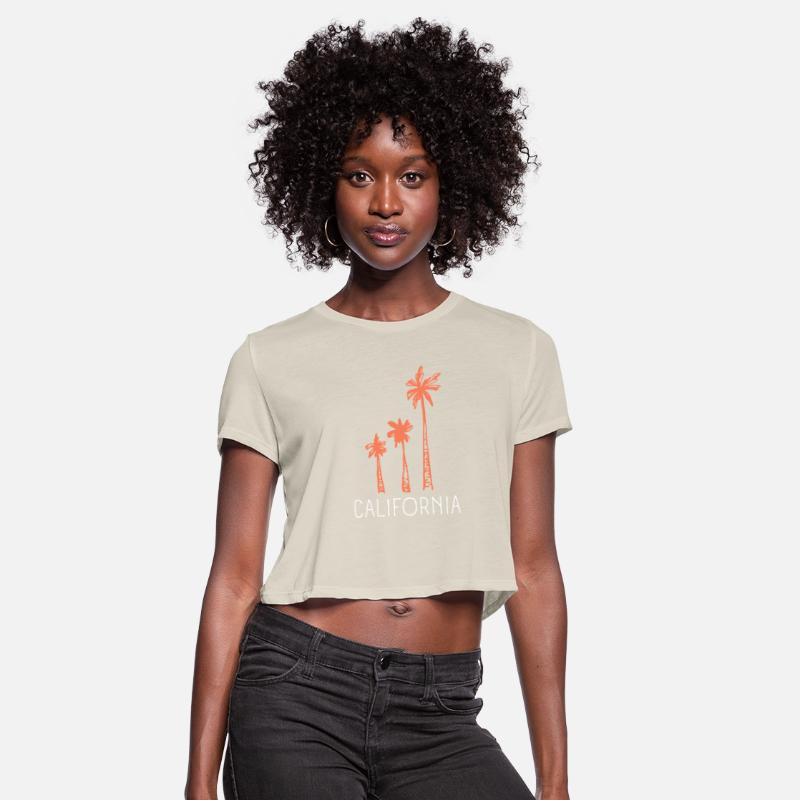 California Hand Drawn Palm Trees