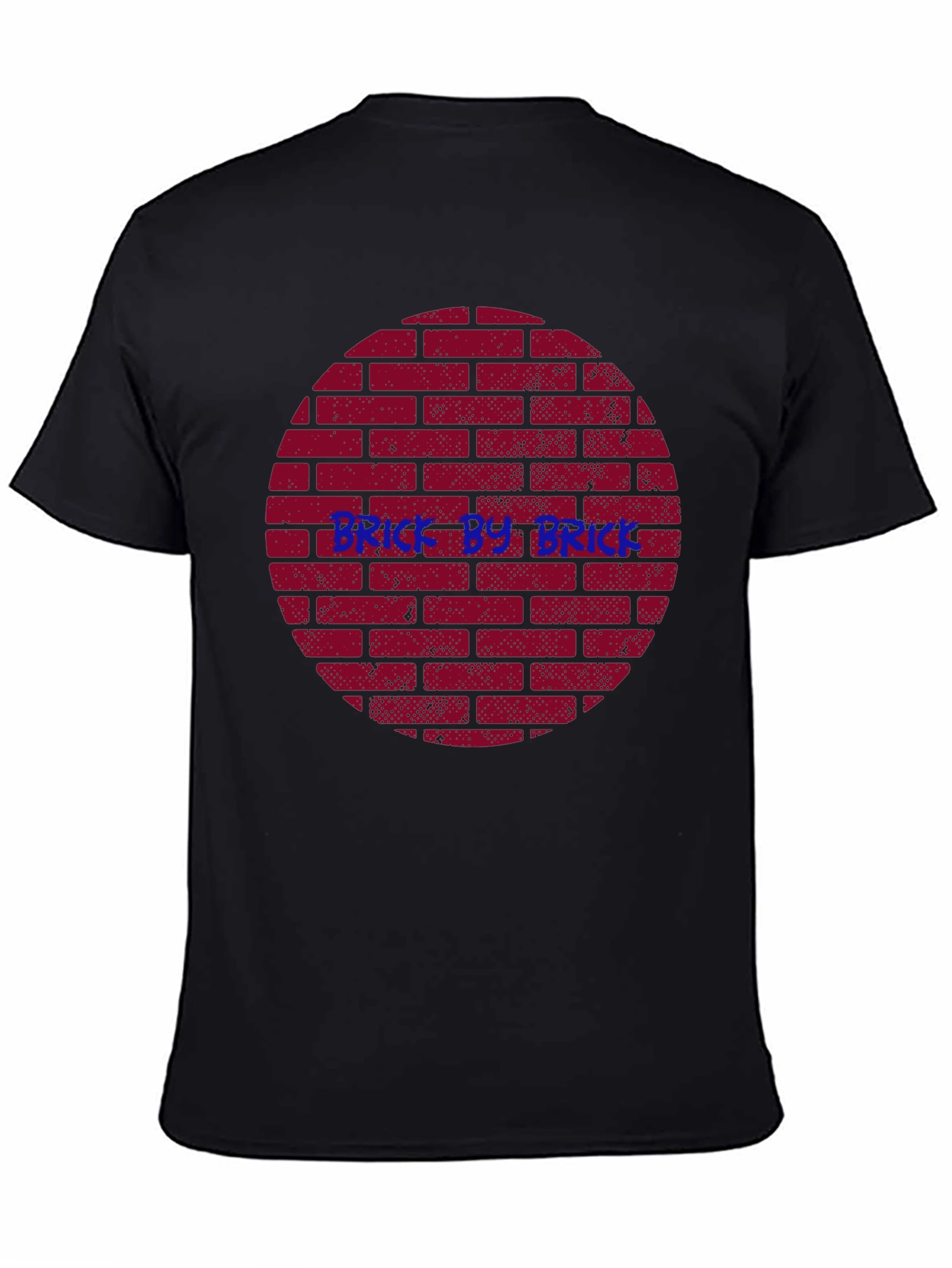 Brick by Brick Graphic Tee - Construction Style