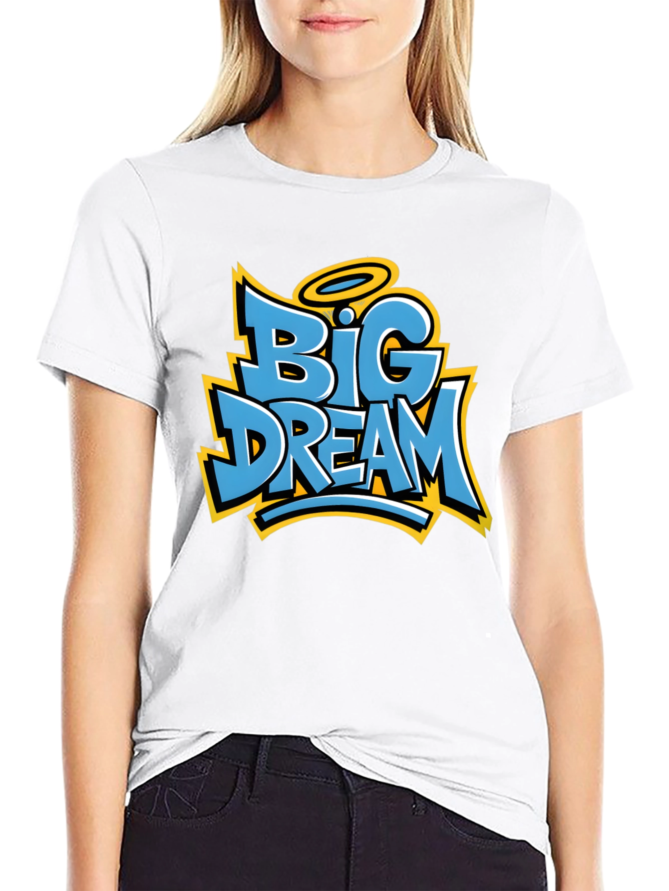 Big Dream Graphic Tee - Stylish Mens T-Shirt
