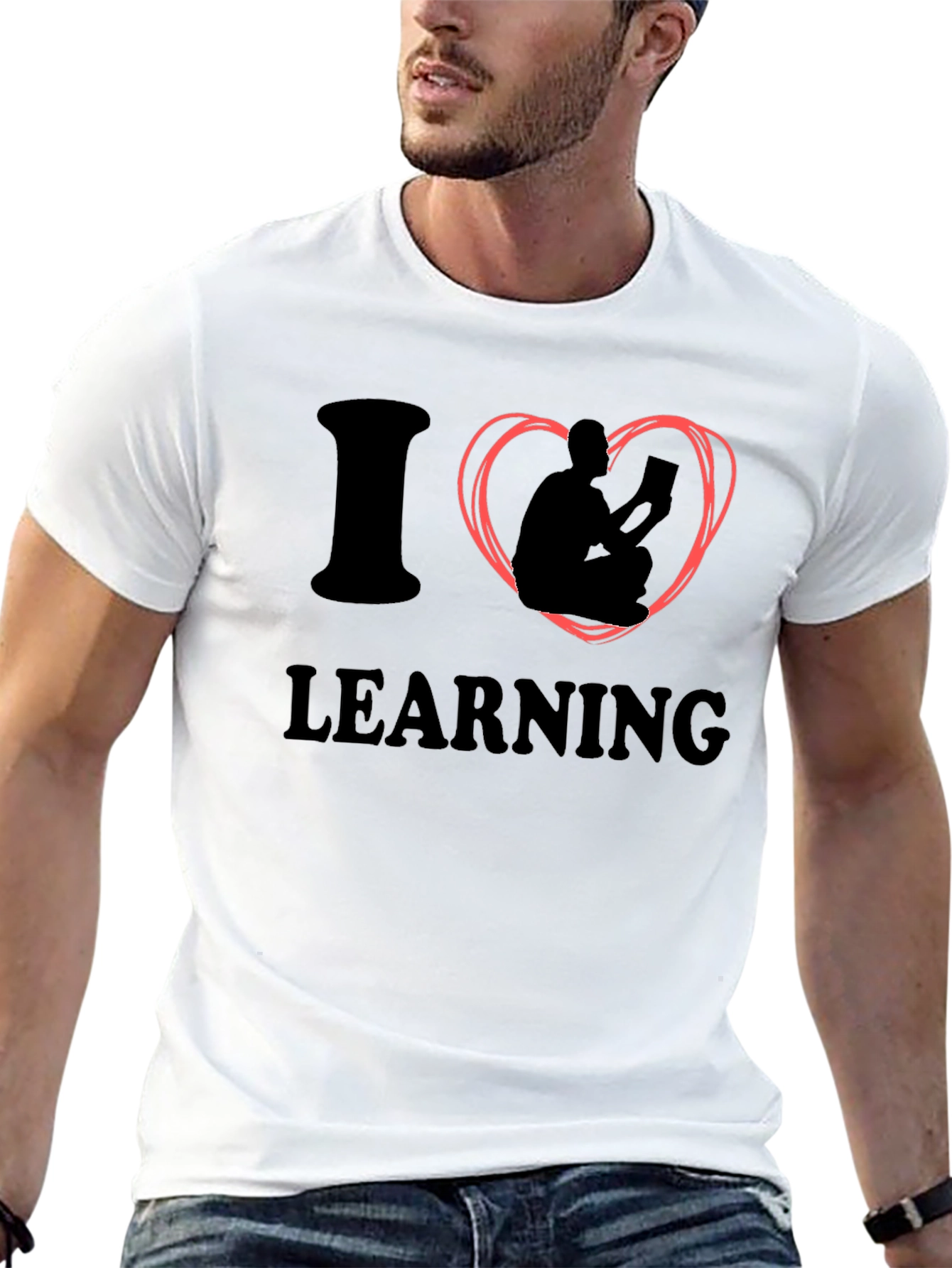 I Heart Learning Graphic T-Shirt