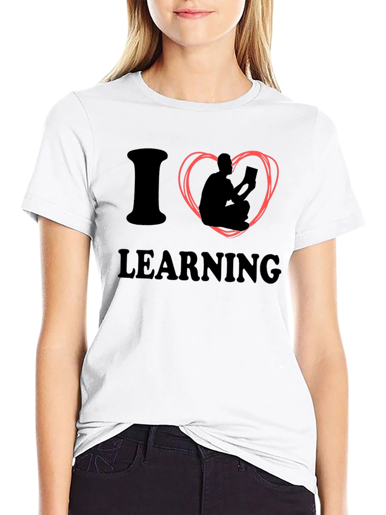 I Heart Learning Graphic T-Shirt