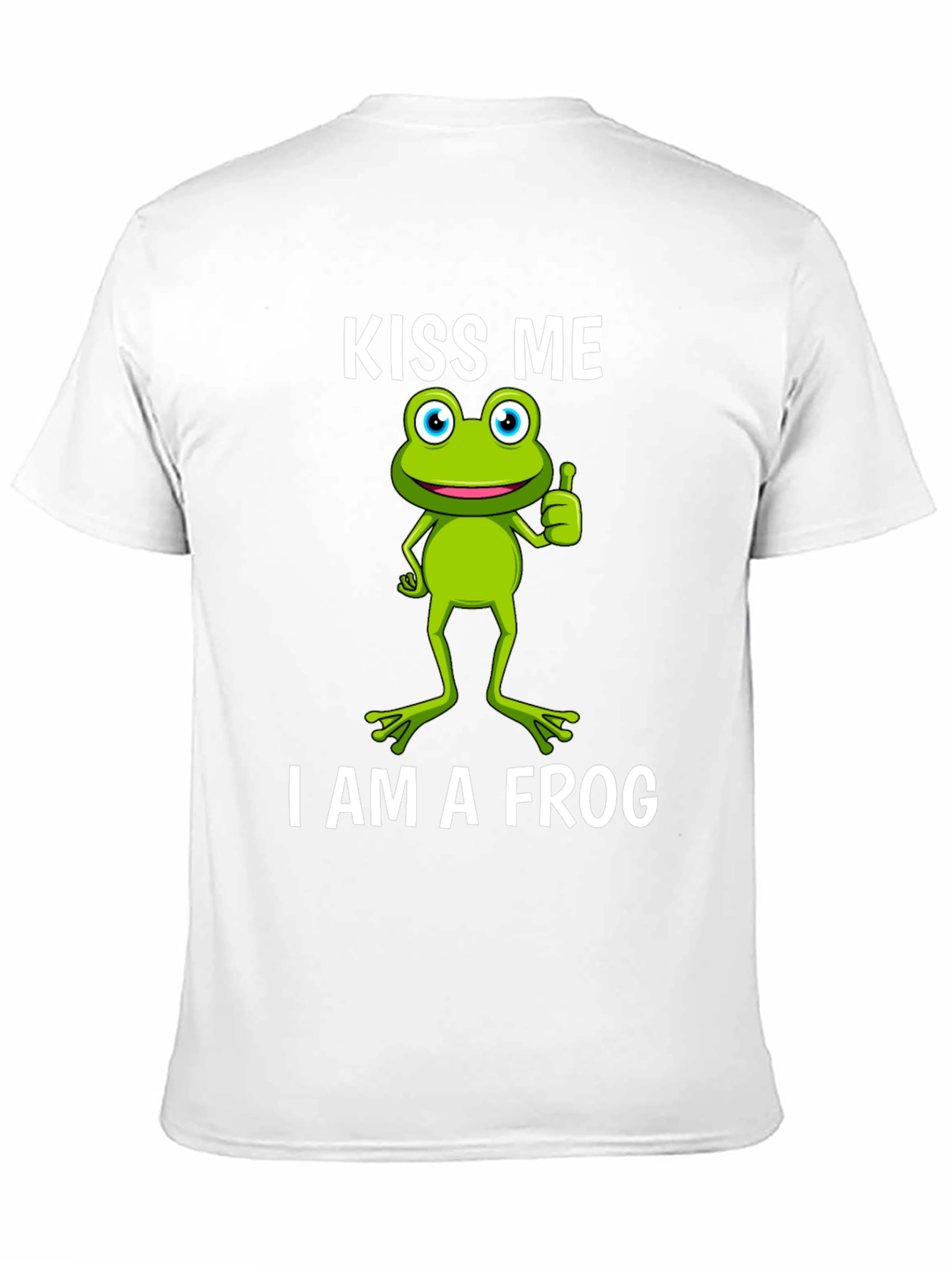 Kiss Me I Am A Frog Graphic T-Shirt