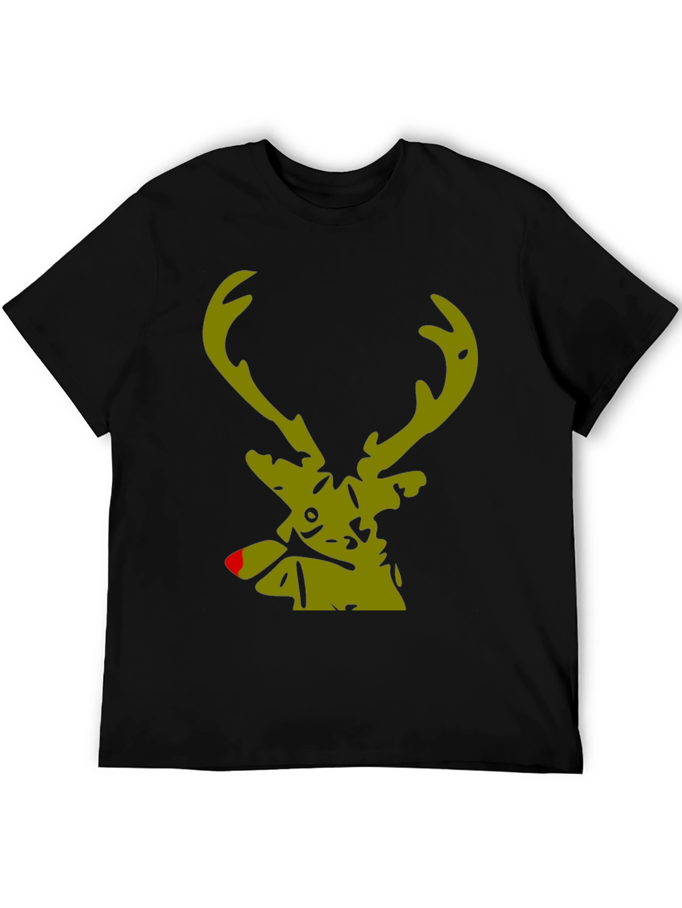 Rudolph Reindeer Graphic Tee - Holiday Style