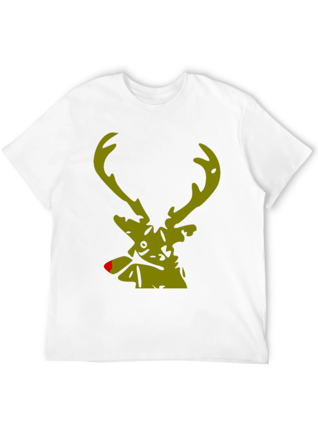 Rudolph Reindeer Graphic Tee - Holiday Style