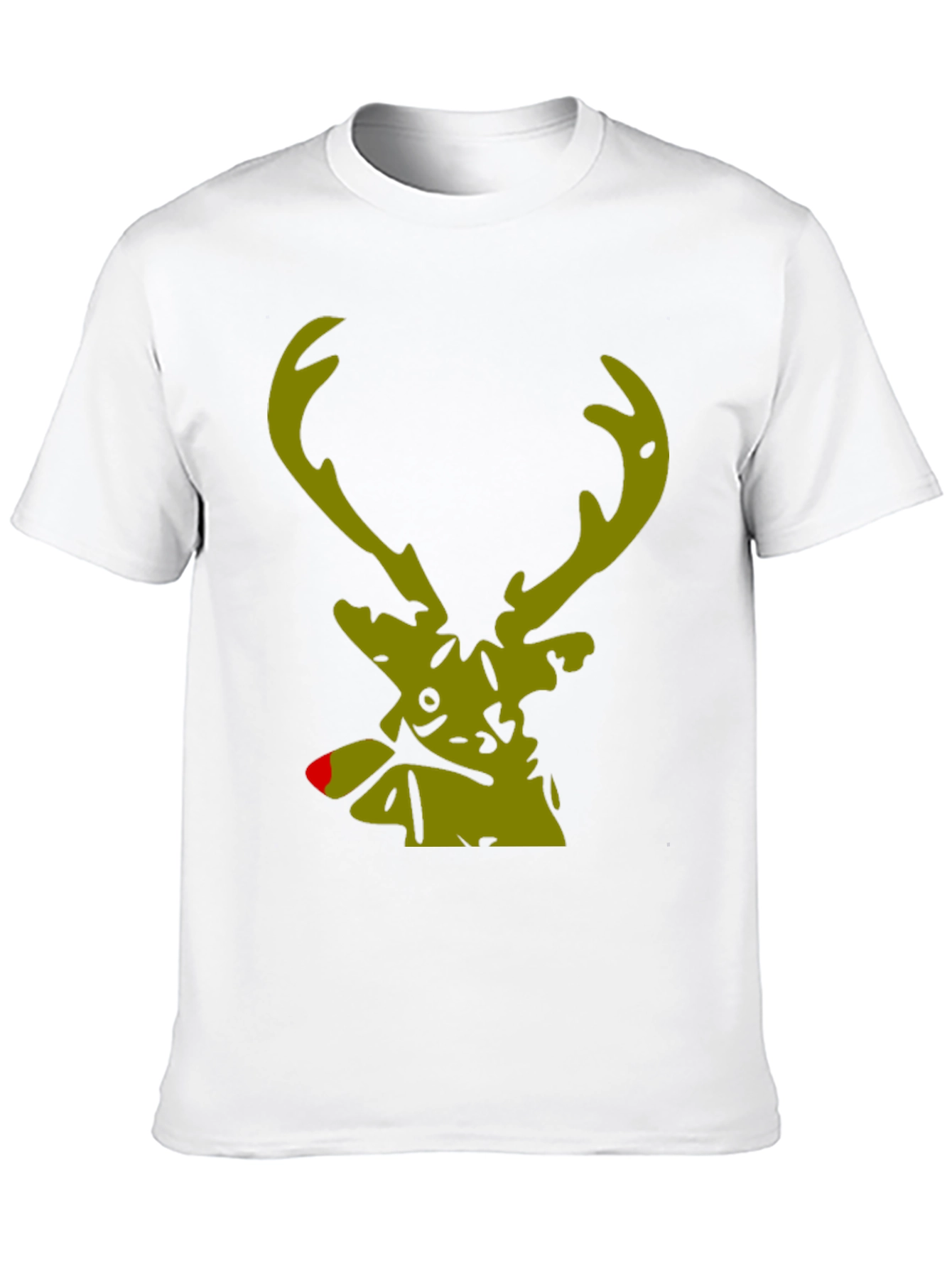 Rudolph Reindeer Graphic Tee - Holiday Style