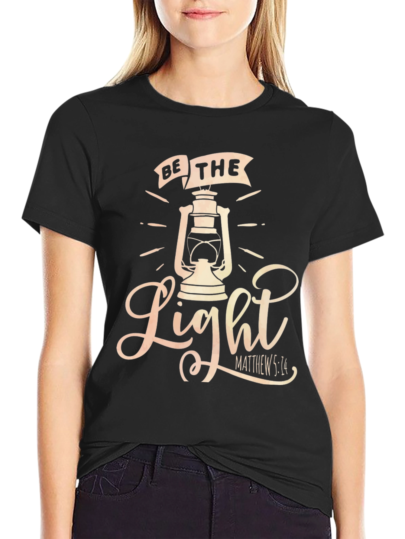 Be the Light T-Shirt - Matthew 5:14 Graphic Tee