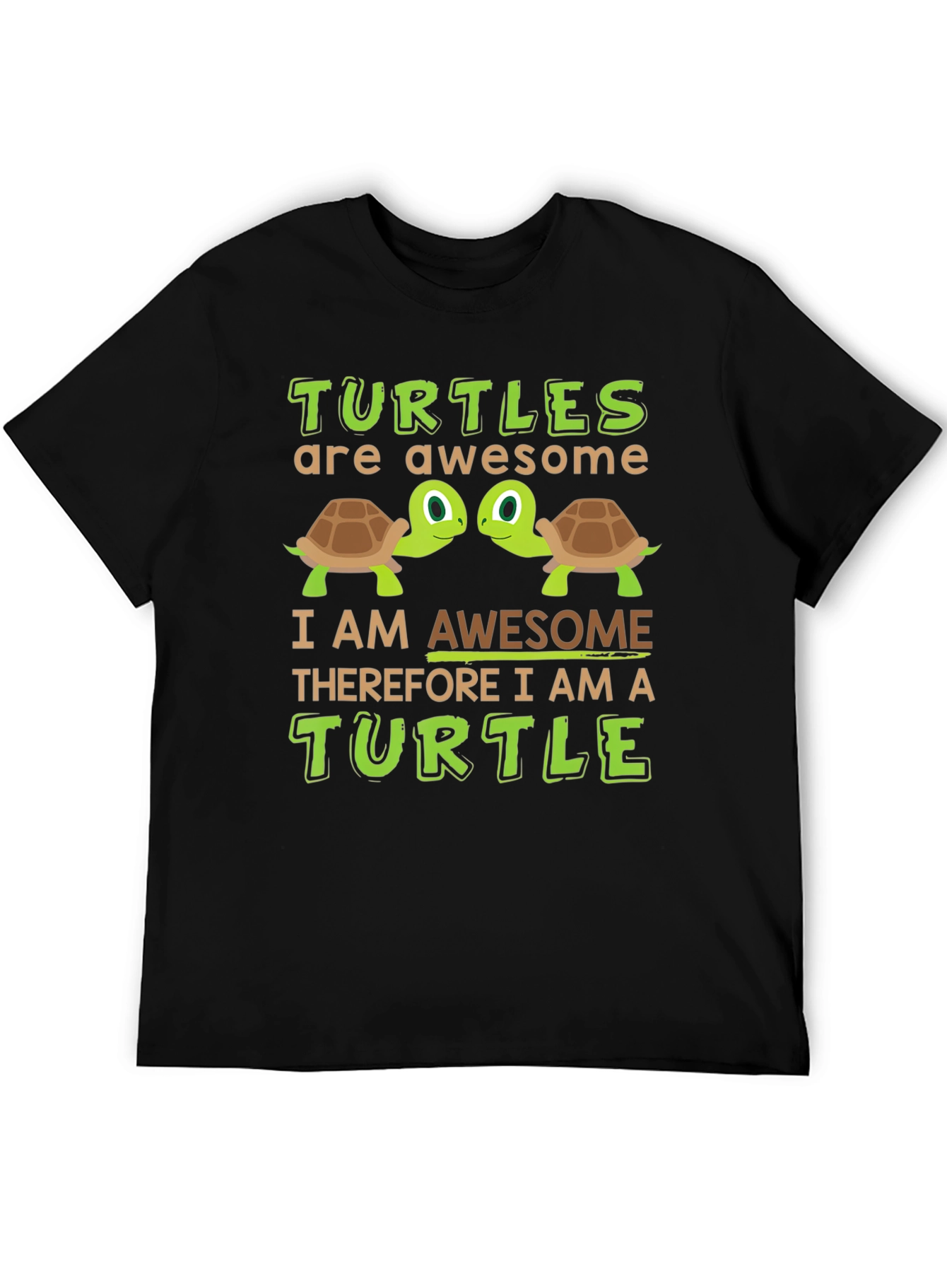 Turtle Lover Graphic Tee - Awesome Turtle T-Shirt