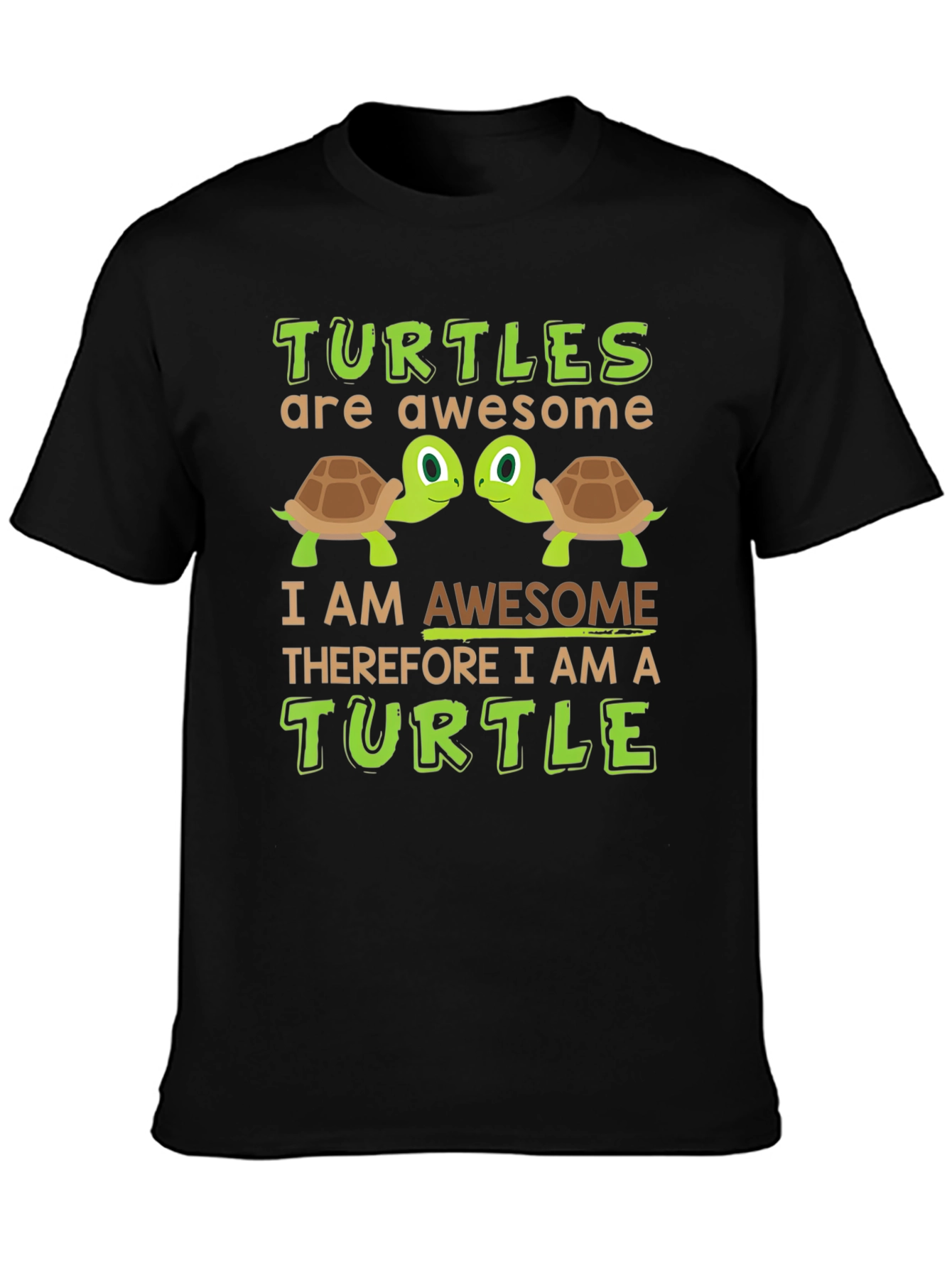 Turtle Lover Graphic Tee - Awesome Turtle T-Shirt