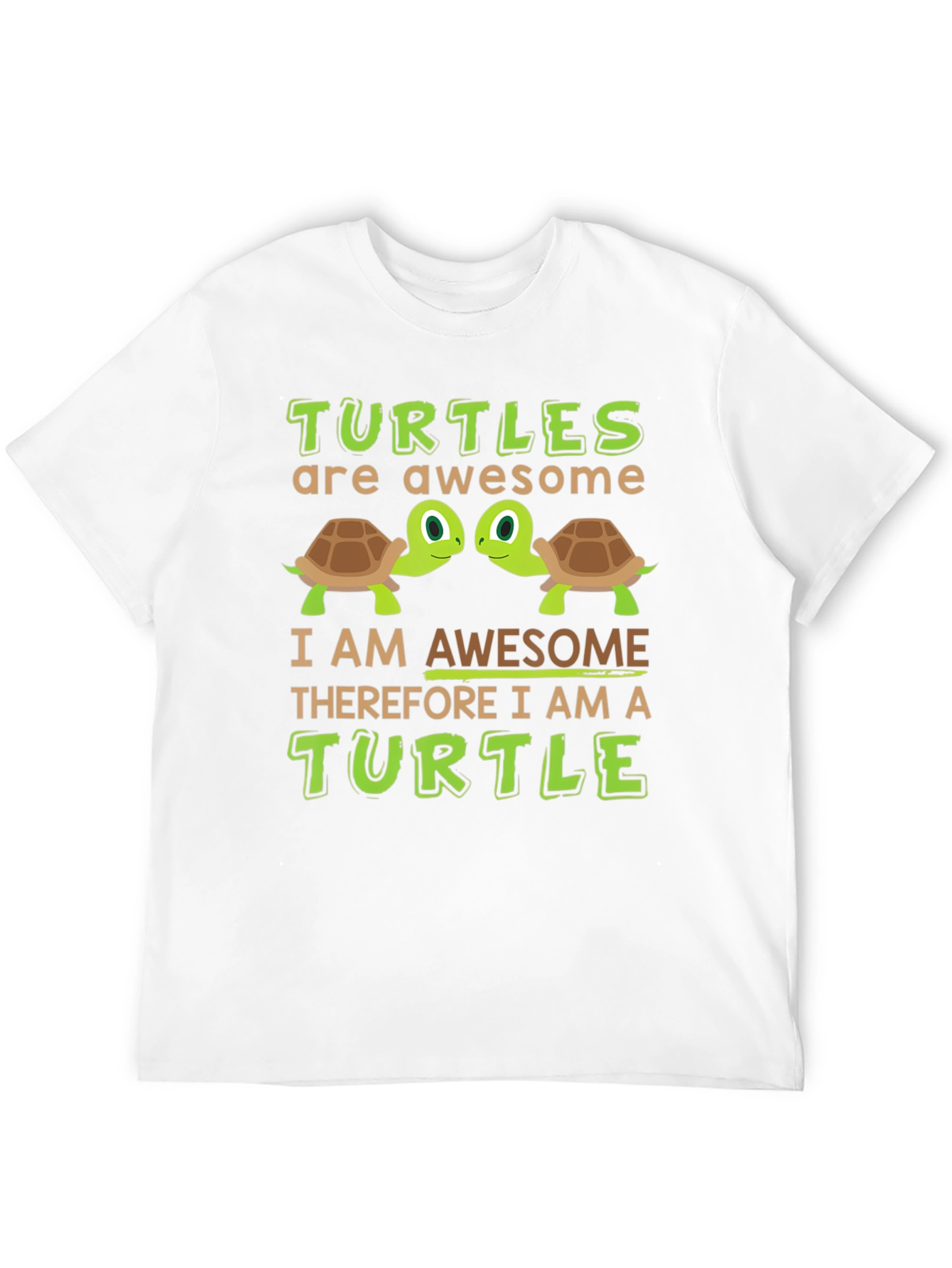 Turtle Lover Graphic Tee - Awesome Turtle T-Shirt