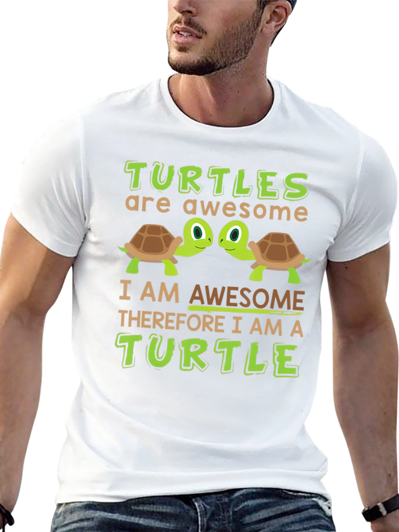 Turtle Lover Graphic Tee - Awesome Turtle T-Shirt
