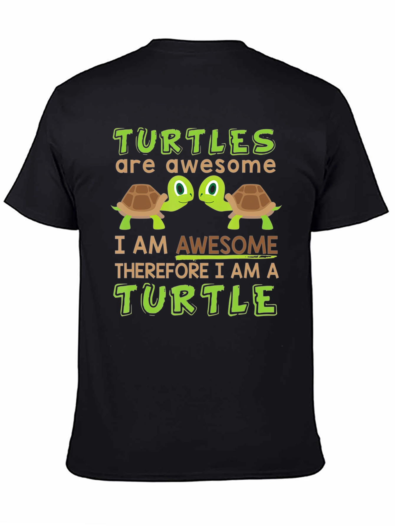 Turtle Lover Graphic Tee - Awesome Turtle T-Shirt