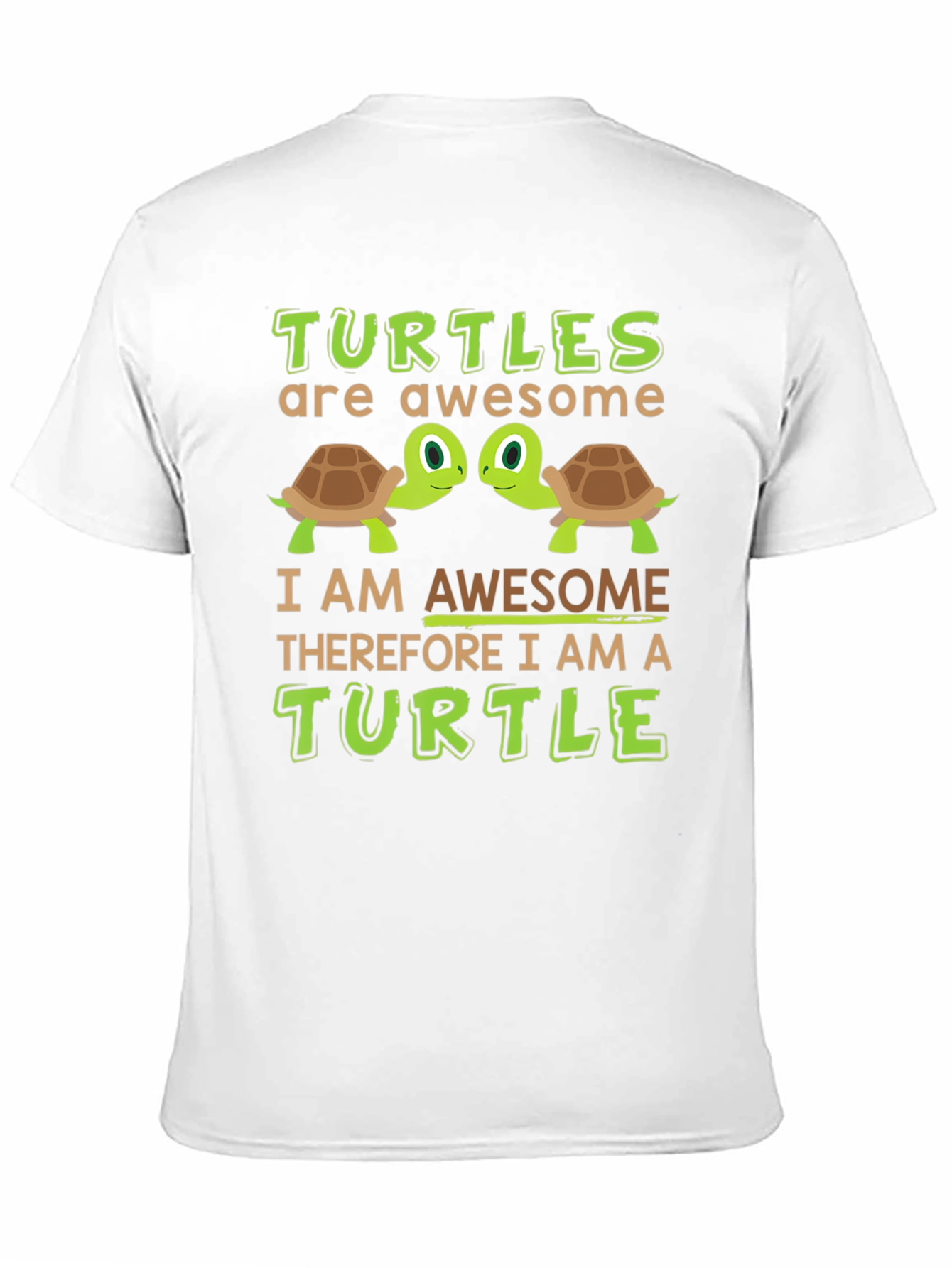 Turtle Lover Graphic Tee - Awesome Turtle T-Shirt