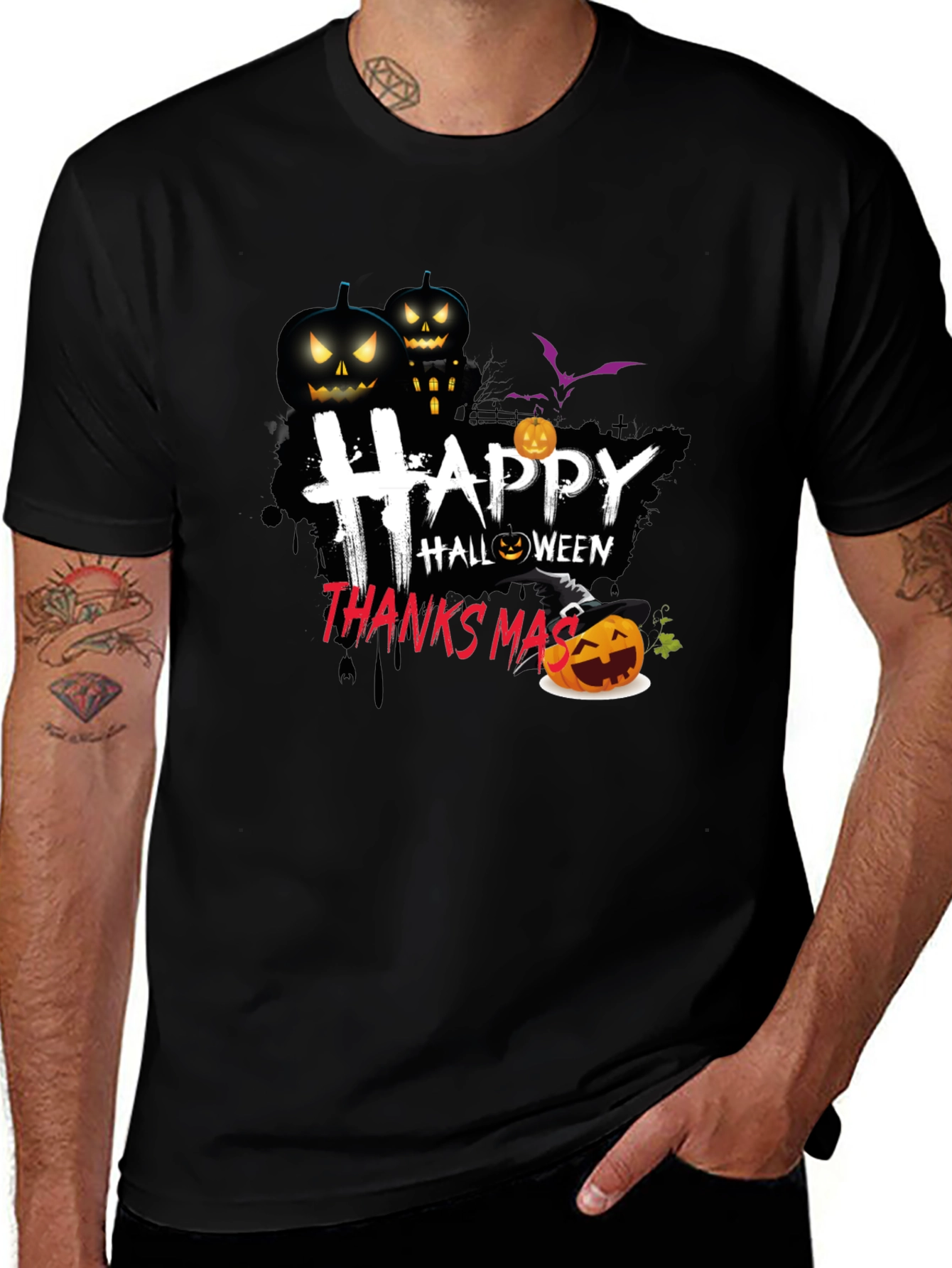 Halloween Thanksgiving T-Shirt