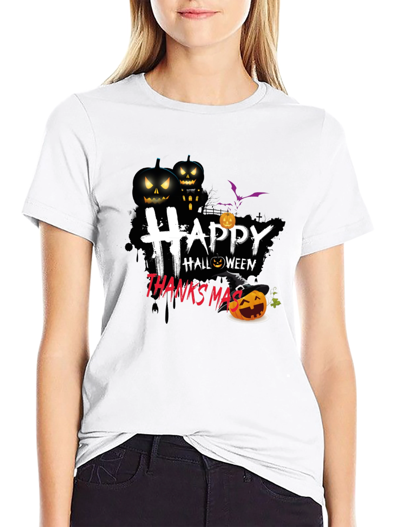 Halloween Thanksgiving T-Shirt