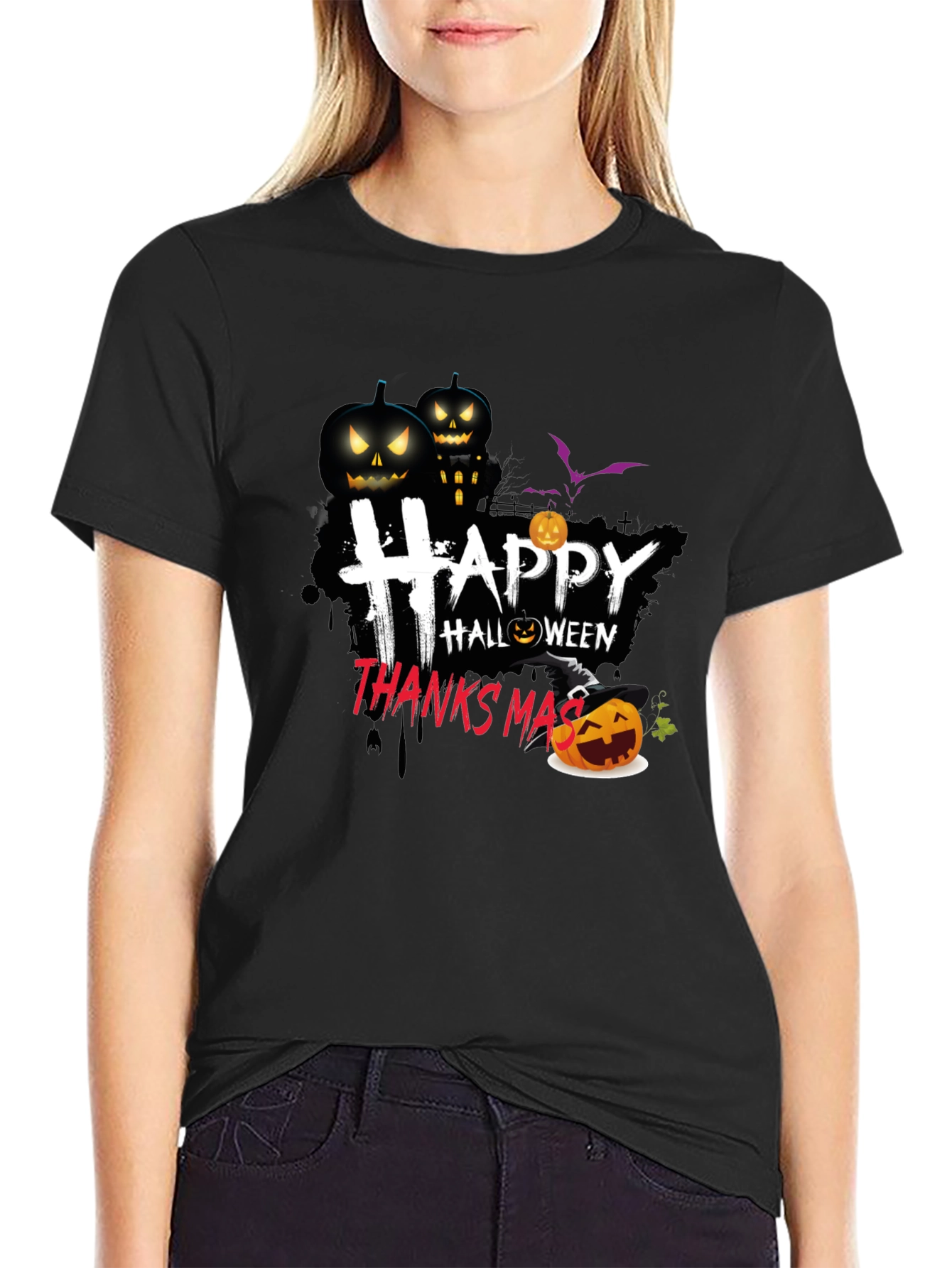 Halloween Thanksgiving T-Shirt