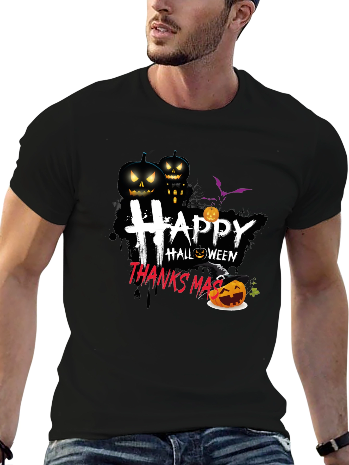 Halloween Thanksgiving T-Shirt