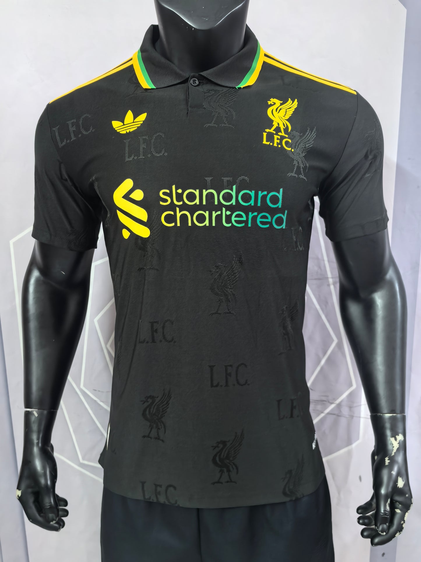 Liverpool Black Special Edition Custom Edition Soccer Jersey
