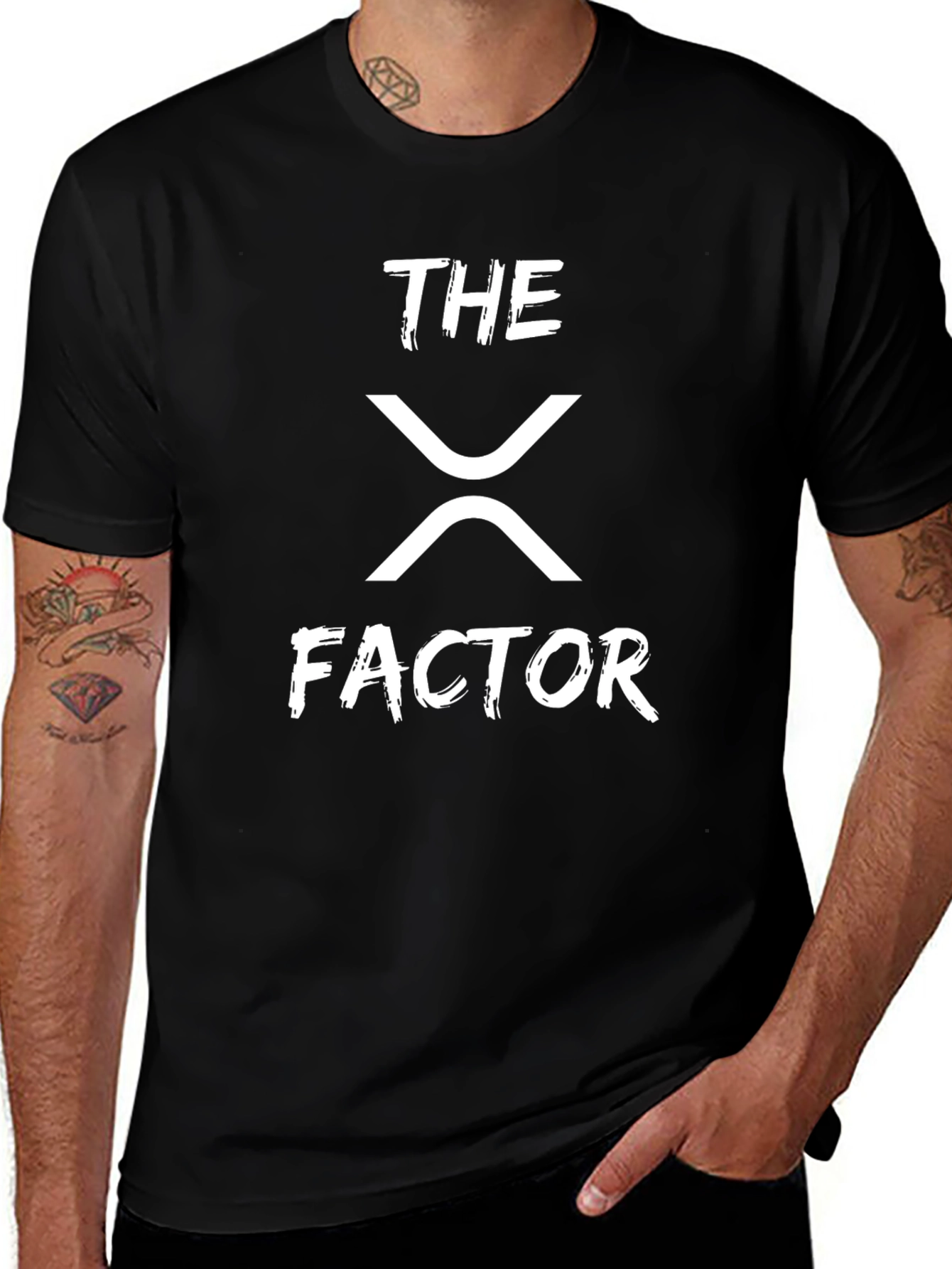 The X Factor T-Shirt: Crypto XRP Inspired Design