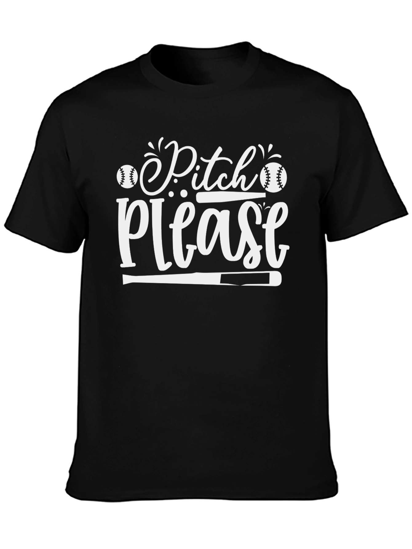 Pitch Please Baseball Graphic Tee