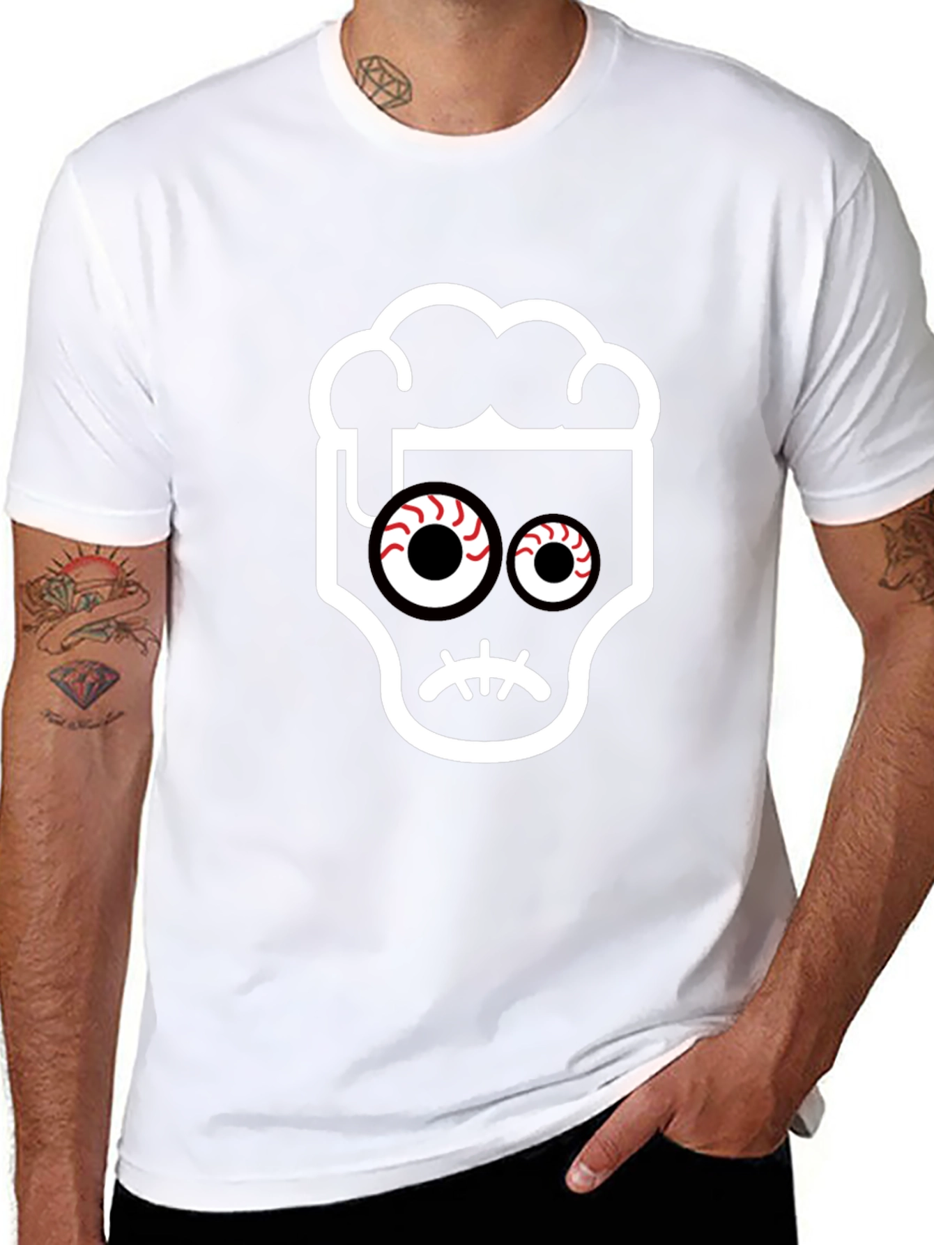 Spooky Brew Skull T-Shirt - Halloween Edition