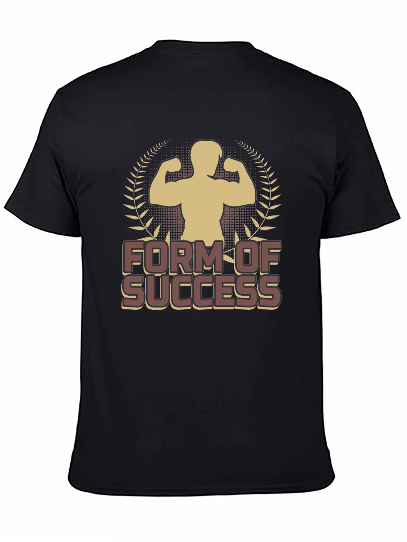 Form of Success Black Graphic Tee