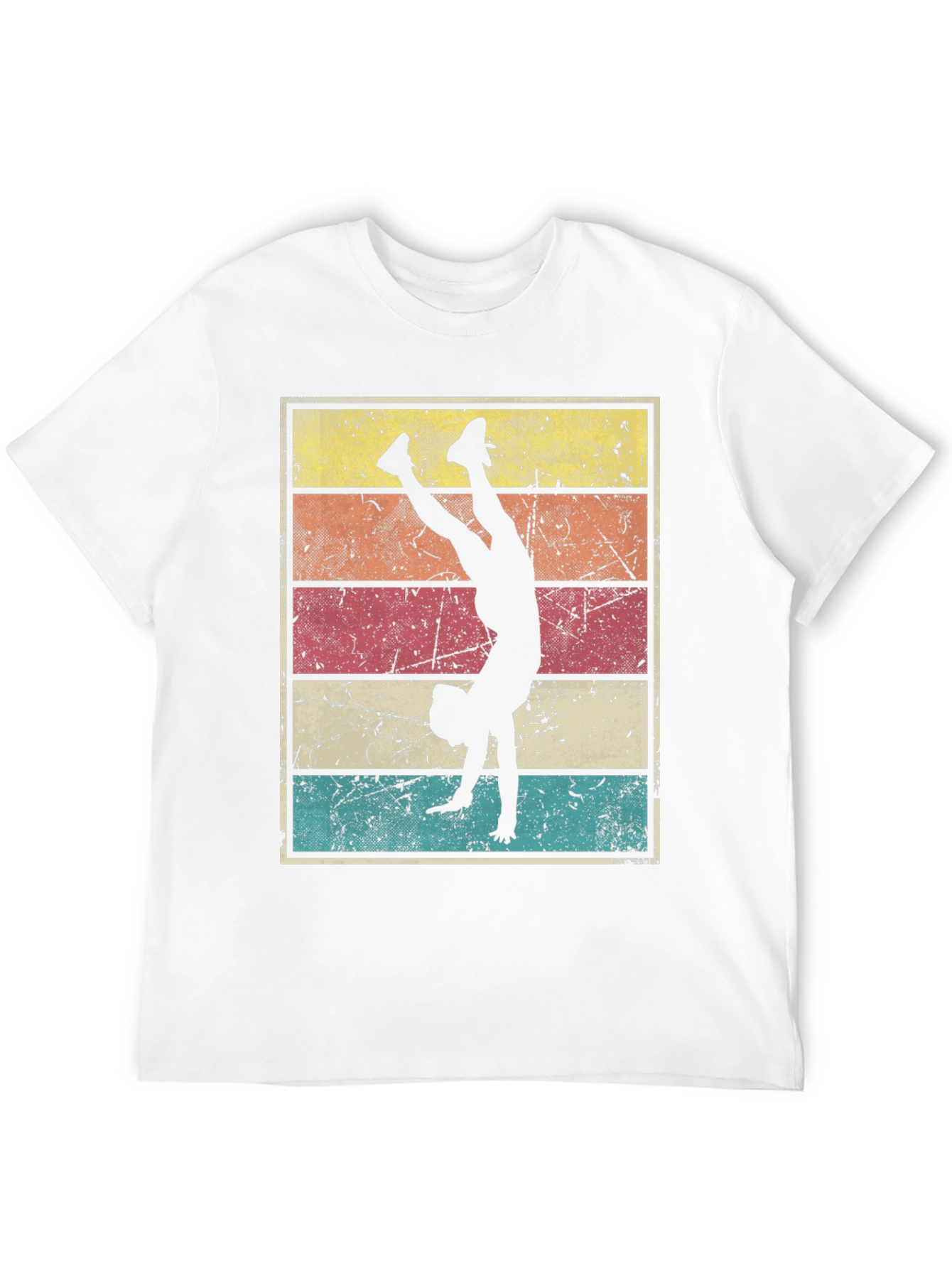 Retro Gymnastics Silhouette T-Shirt