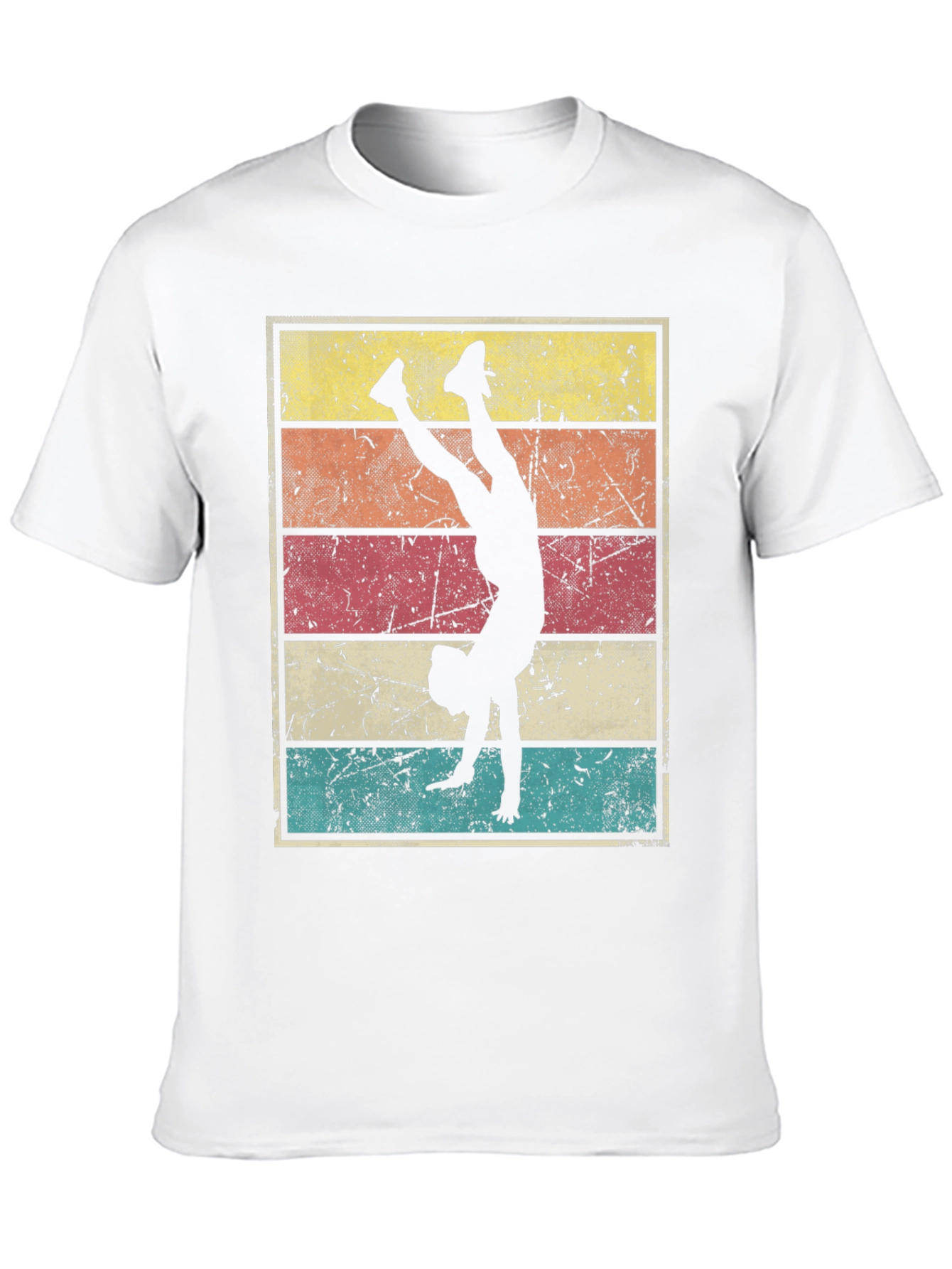 Retro Gymnastics Silhouette T-Shirt