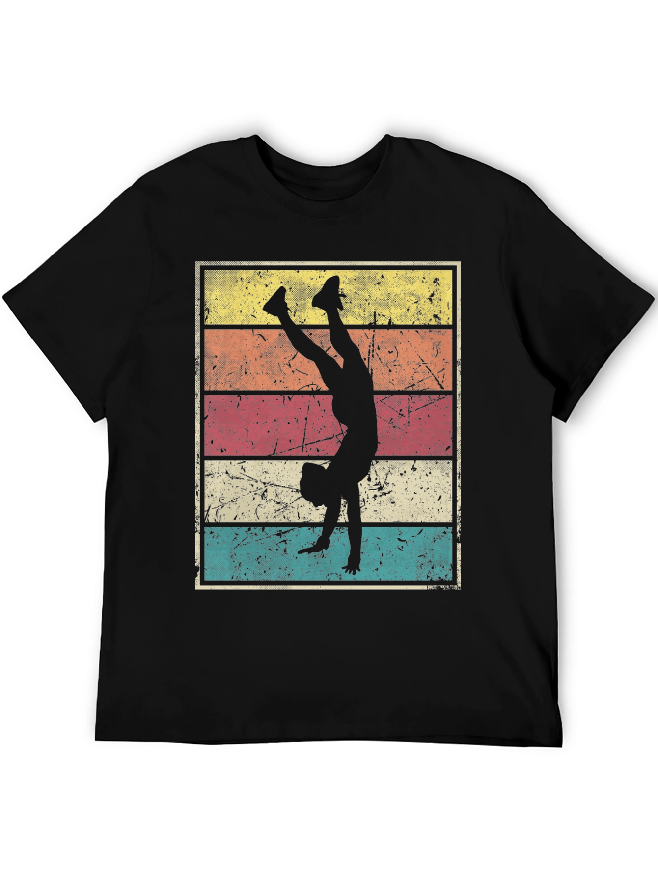 Retro Gymnastics Silhouette T-Shirt