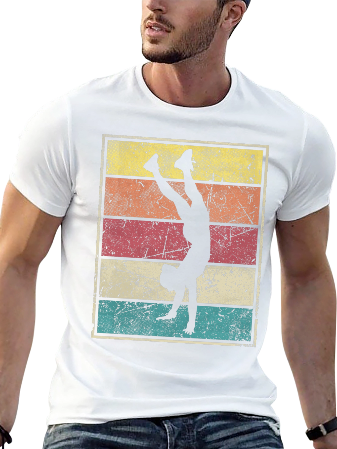 Retro Gymnastics Silhouette T-Shirt