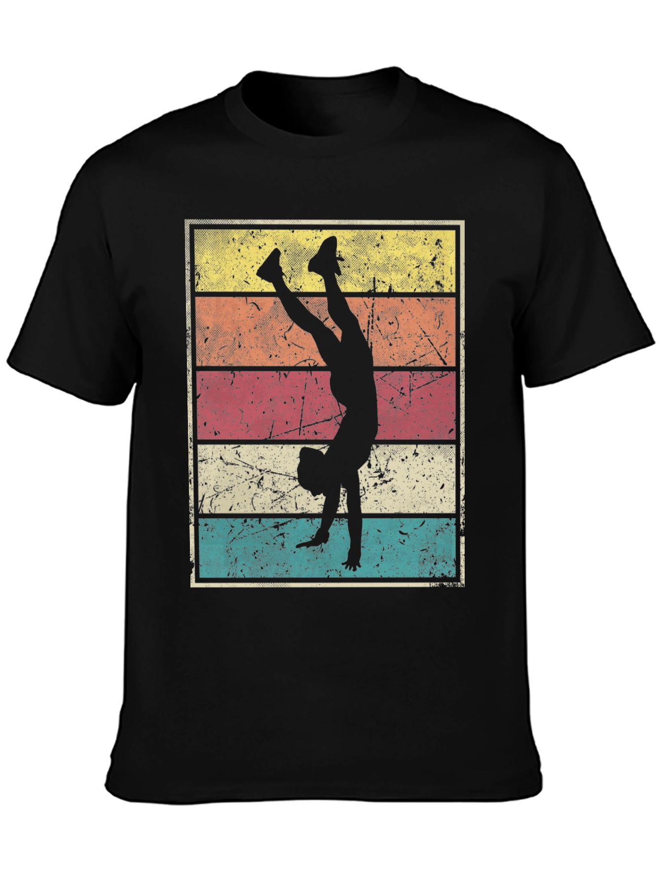 Retro Gymnastics Silhouette T-Shirt