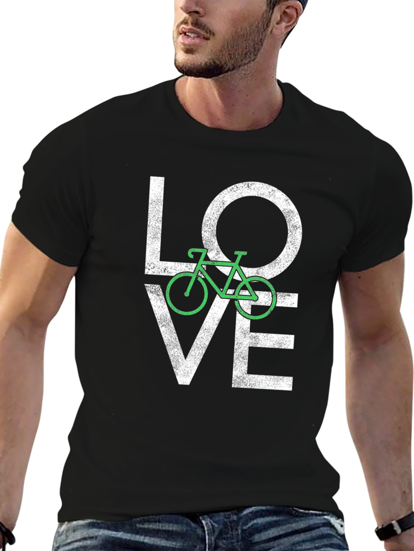 Love Bicycle T-Shirt - Cycling Graphic Tee