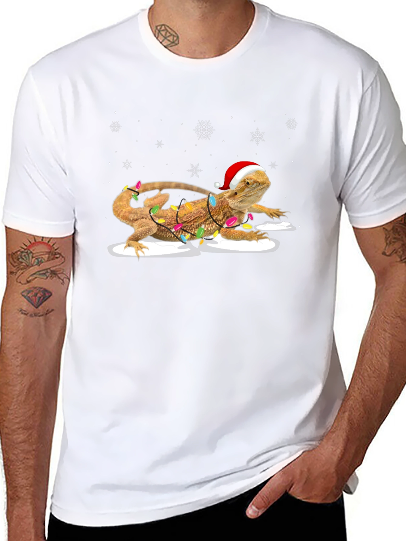 Bearded Dragon Christmas T-Shirt