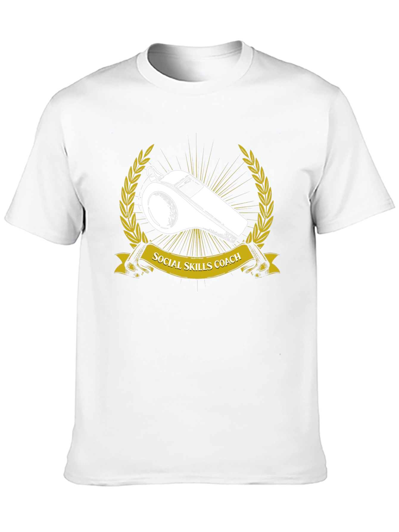 Social Skills Coach T-Shirt - Whistle Graphic Tee
