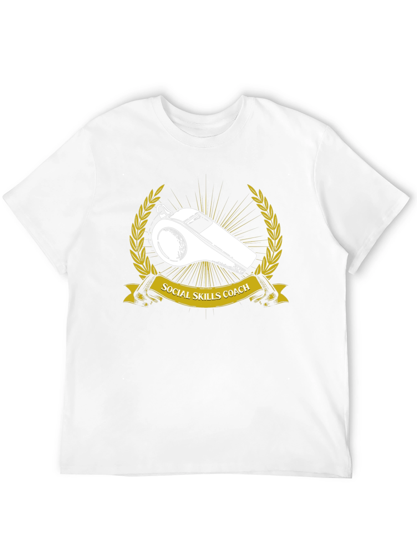 Social Skills Coach T-Shirt - Whistle Graphic Tee