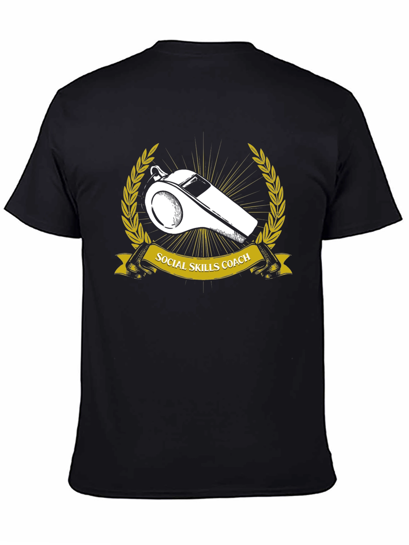 Social Skills Coach T-Shirt - Whistle Graphic Tee