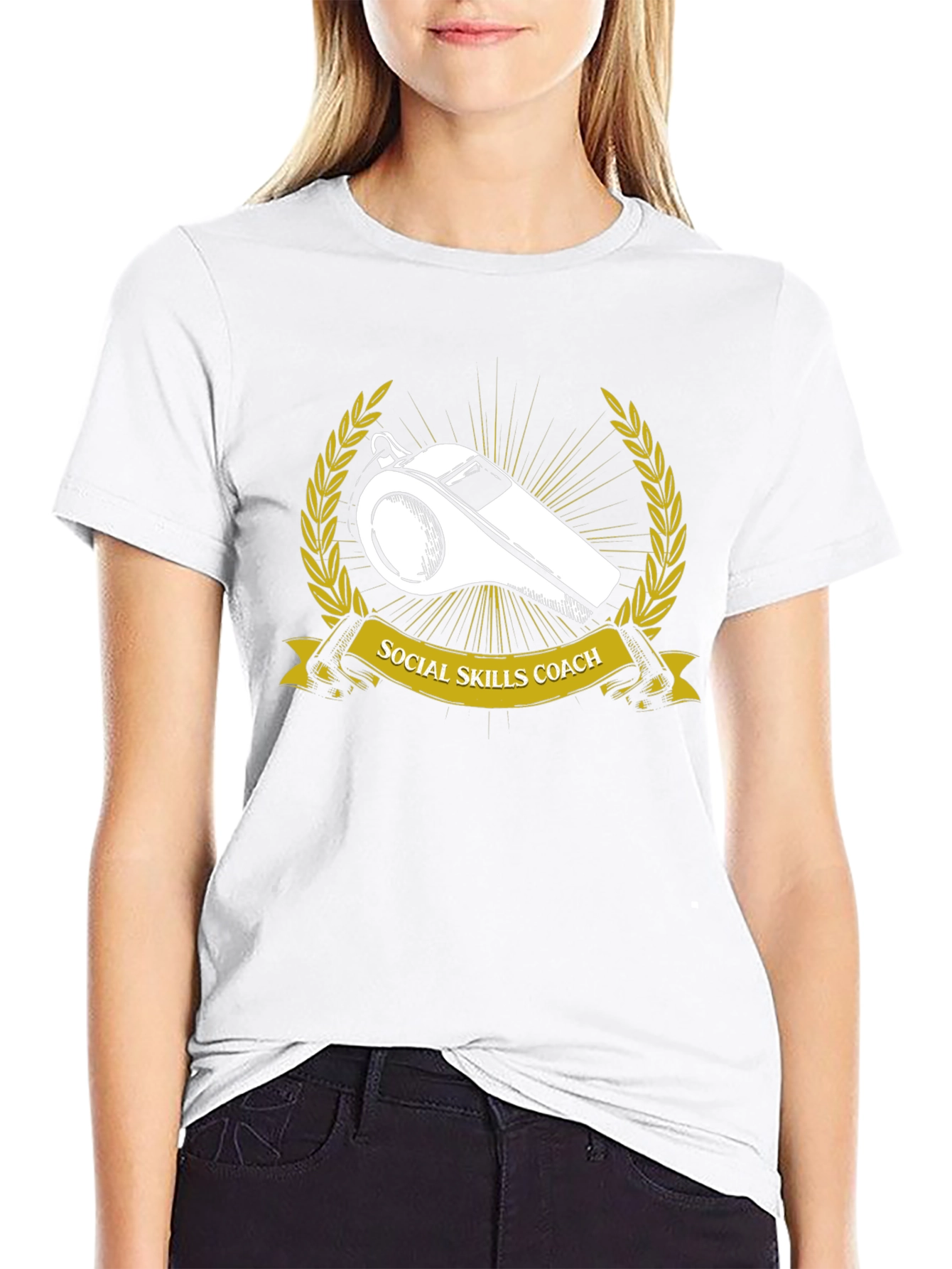 Social Skills Coach T-Shirt - Whistle Graphic Tee