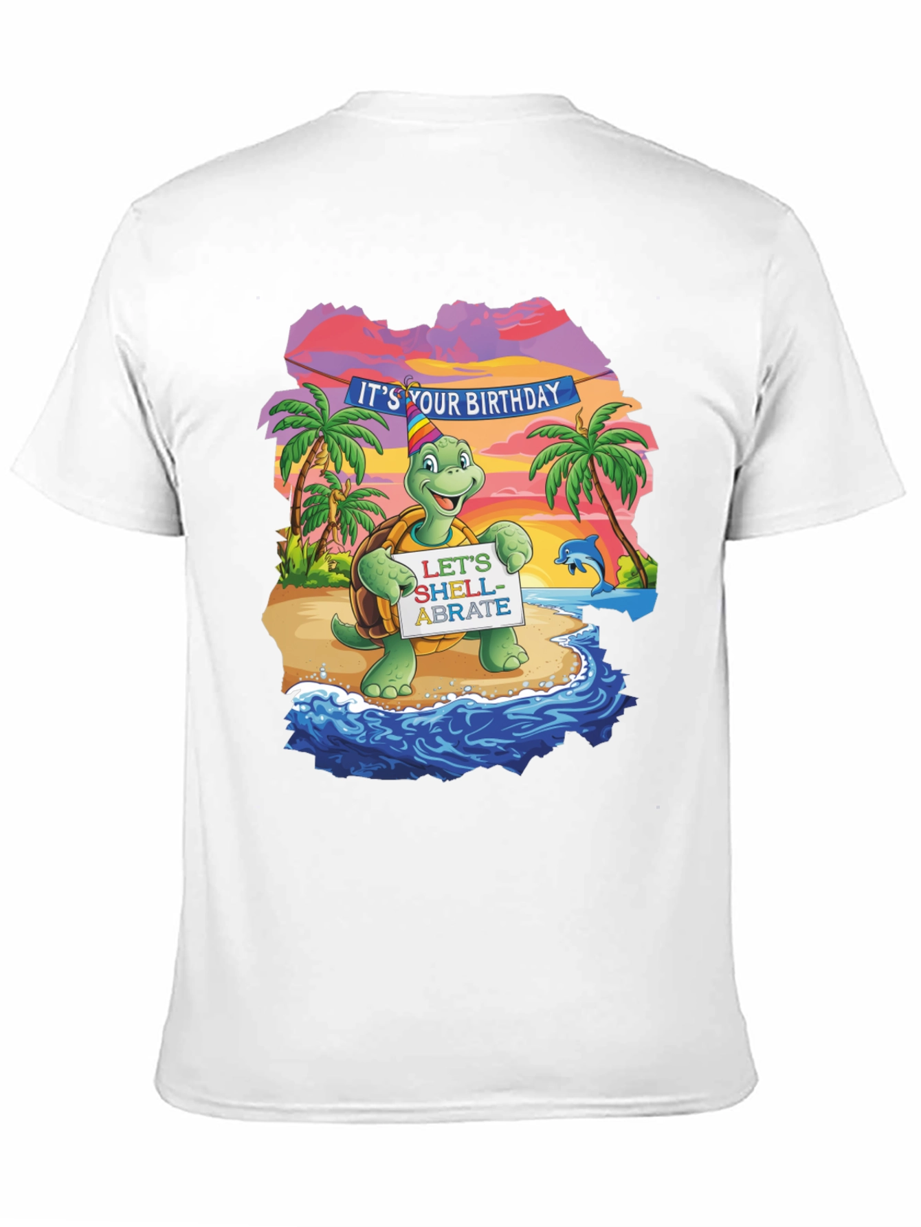 Birthday Turtle Tee - Lets Shell-abrate!