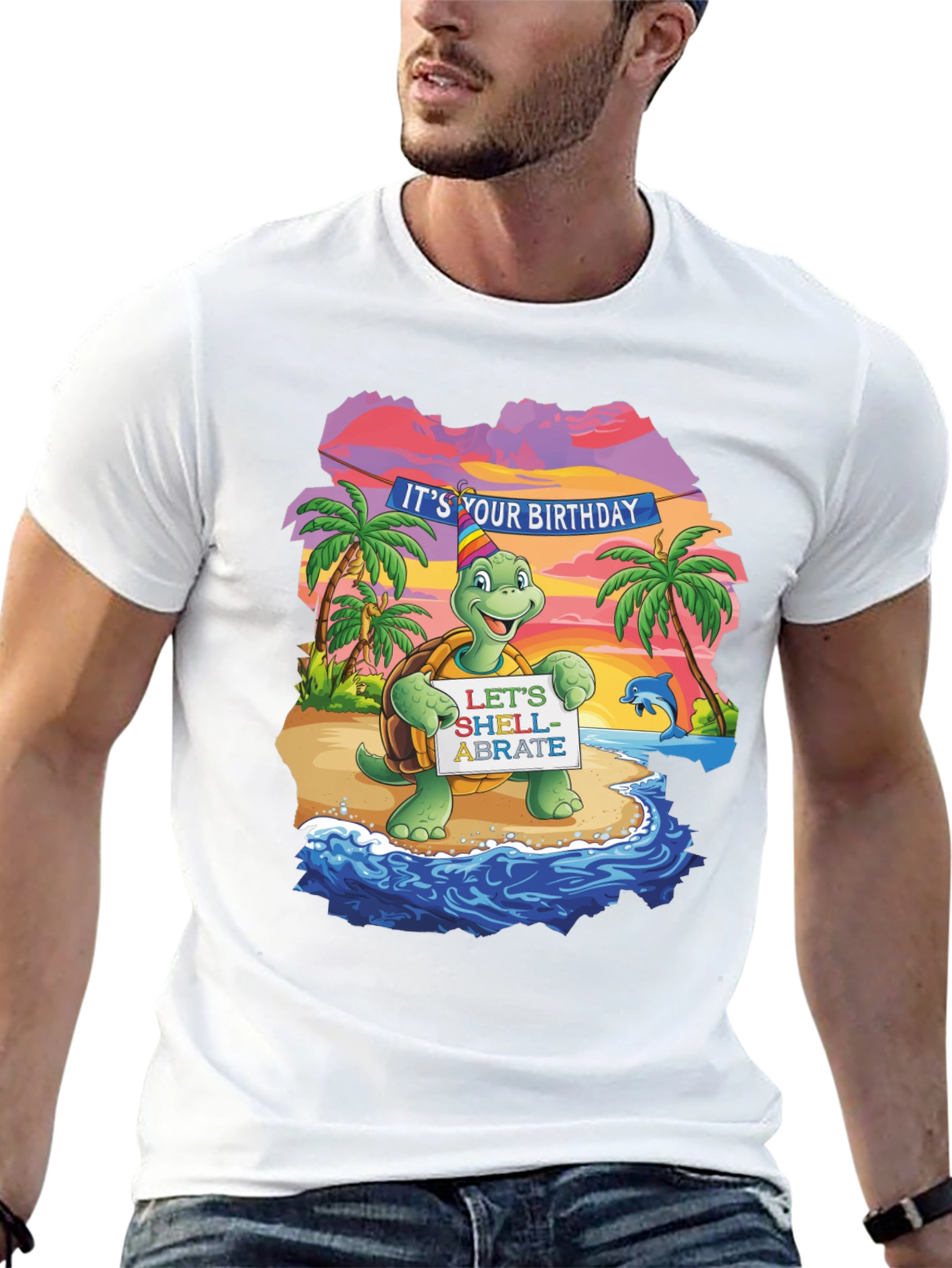Birthday Turtle Tee - Lets Shell-abrate!