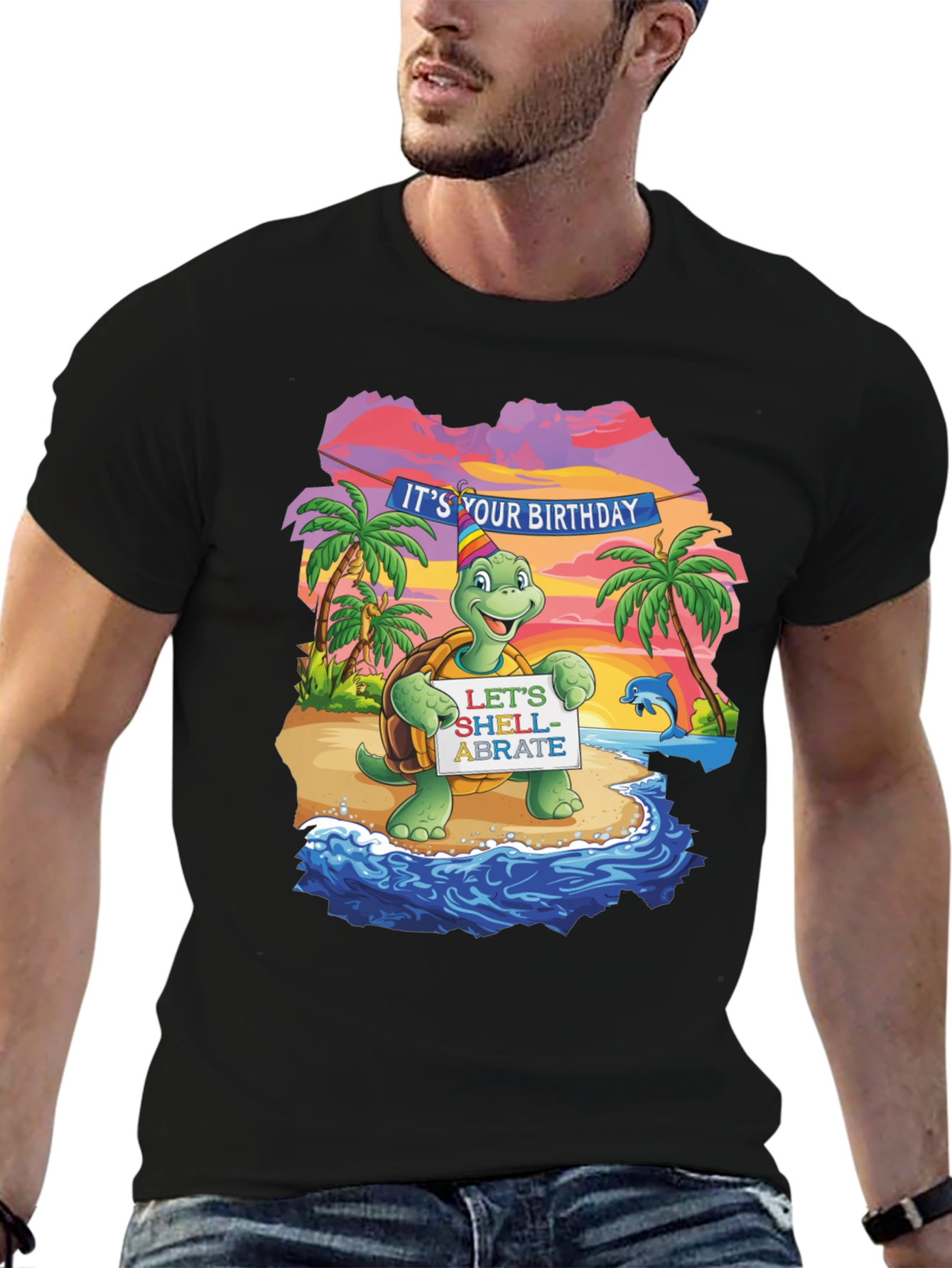 Birthday Turtle Tee - Lets Shell-abrate!